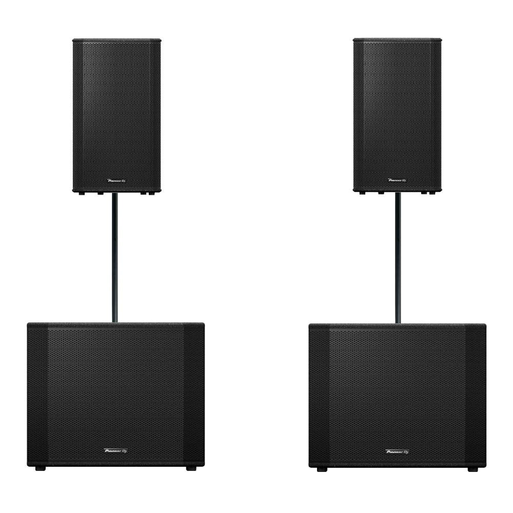 Pioneer XPRS2 PA Kit 15" + 18"