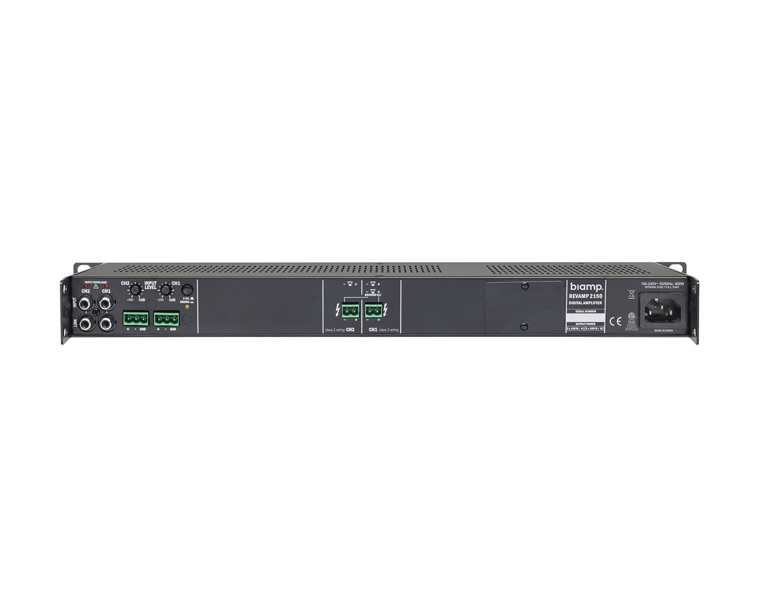 Biamp Revamp 2150 2 Channel Amplifier