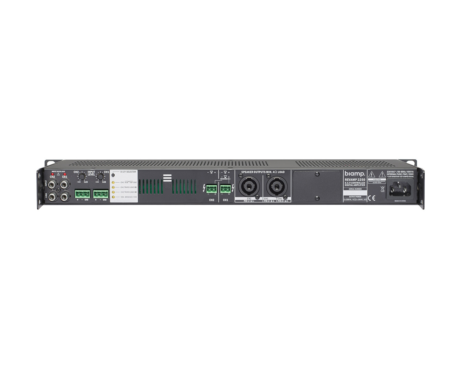 Biamp Revamp 2250 2 Channel Amplifier