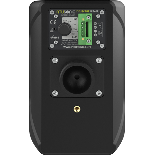 Intusonic Intuscape 4FP40R 4" Outdoor Loudspeaker Black