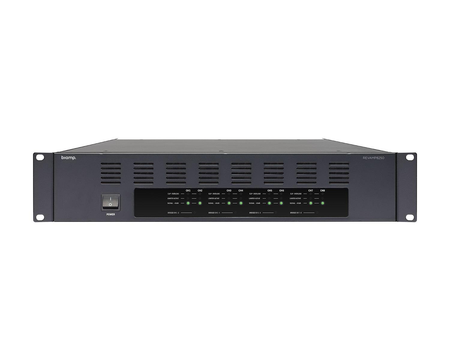 Biamp Revamp 8250 8 Channel Amplifier