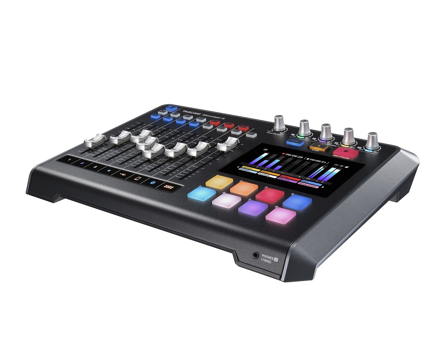 Tascam Mixcast 4 Podcast Recording Console