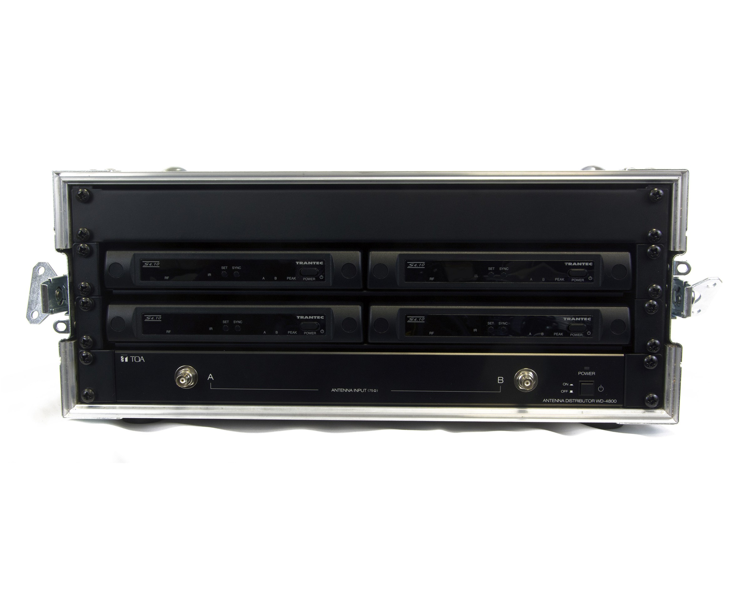 Trantec S4.10 Rack 4 CH38 Wireless Microphone System