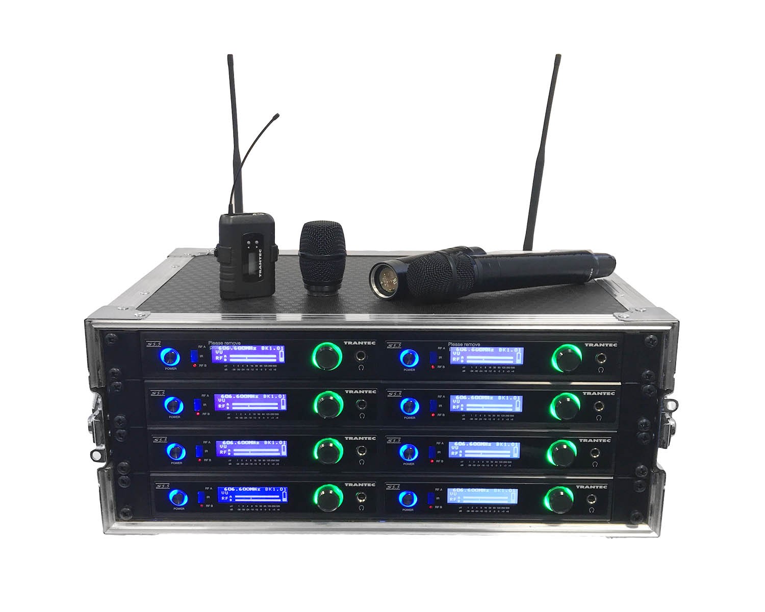 Trantec S5.5L RACK8 CH38 Wireless Microphone System
