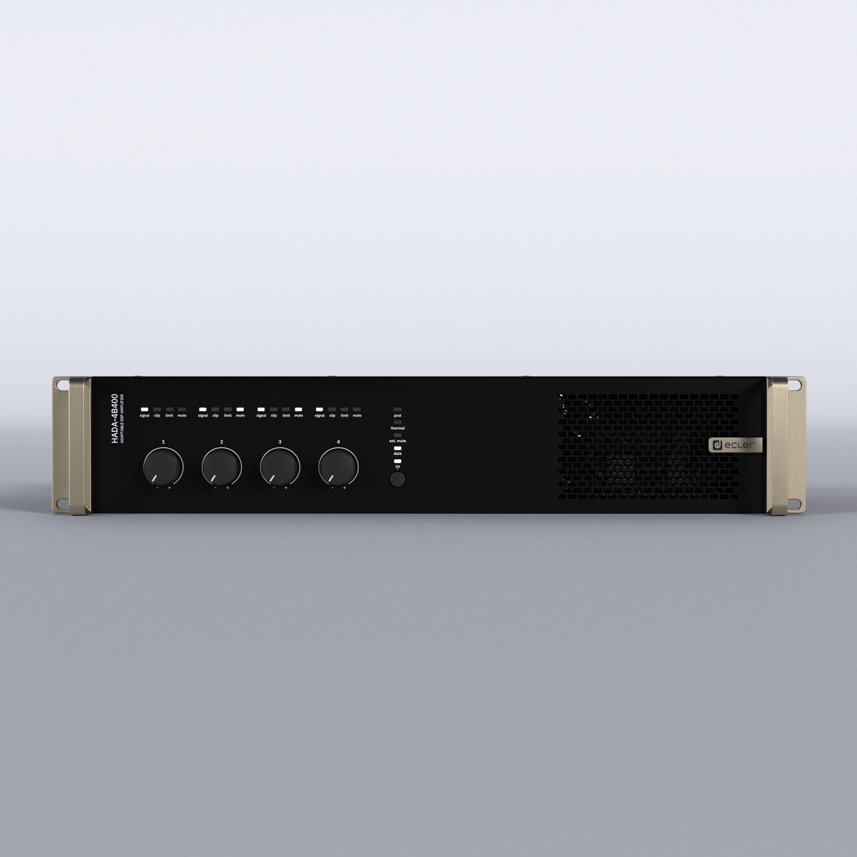 Ecler HADA-4B400 Commercial Hi/LoZ Amplifier