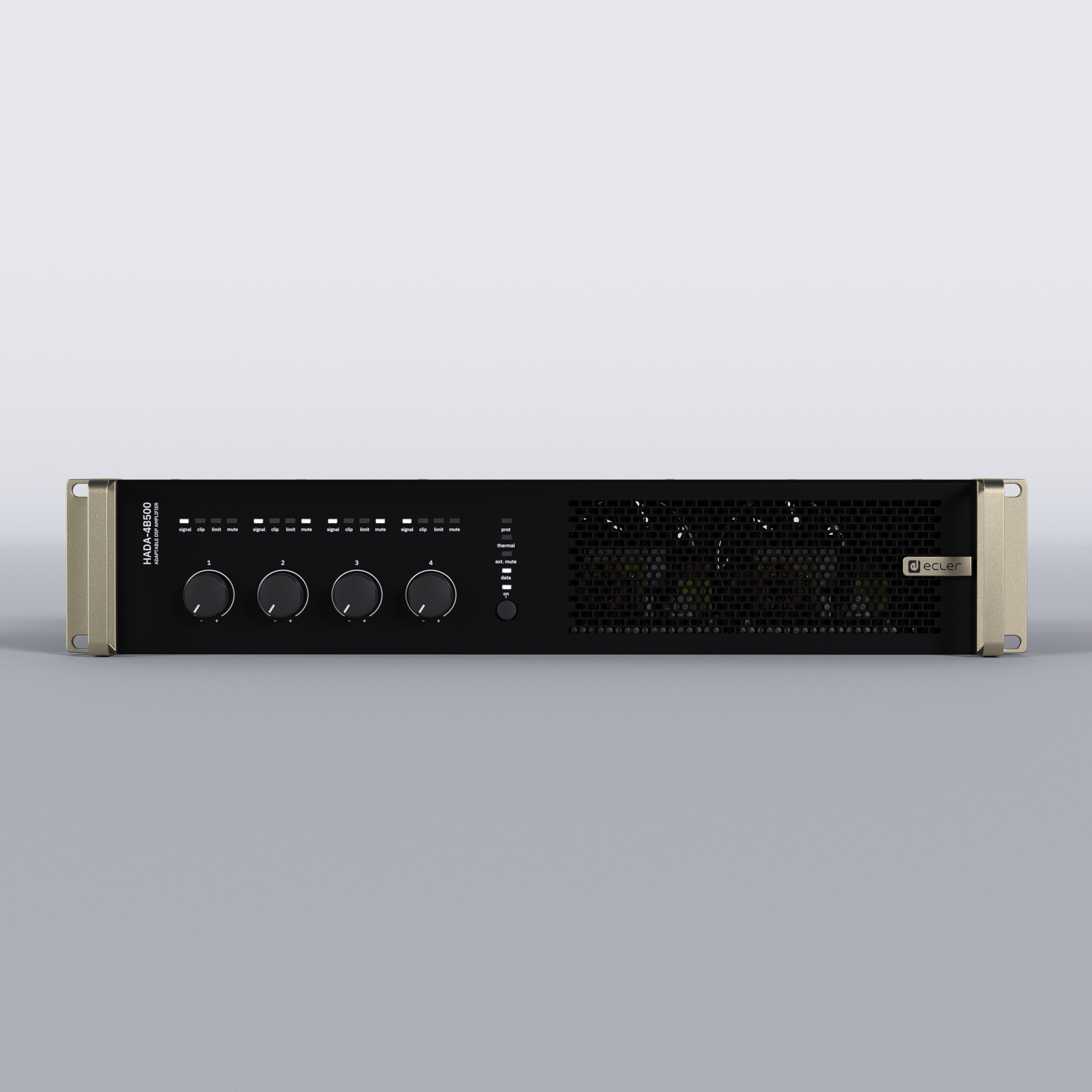 Ecler HADA-4B500 Commercial Hi/LoZ Amplifier