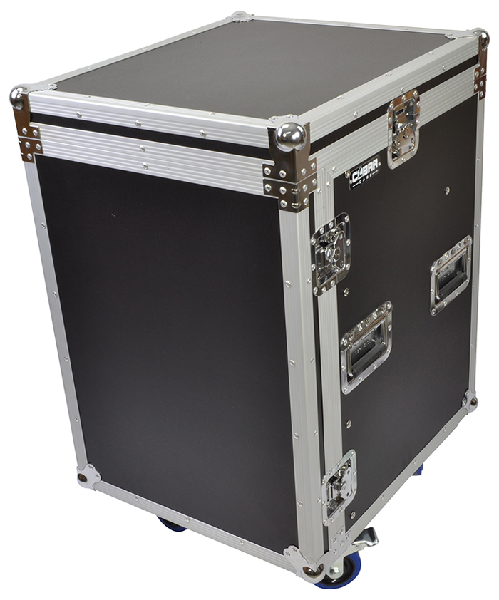 10U (top) + 12U (rack) Rack Flightcase