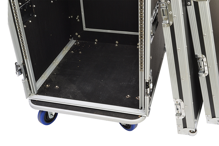 10U (top) + 12U (rack) Rack Flightcase