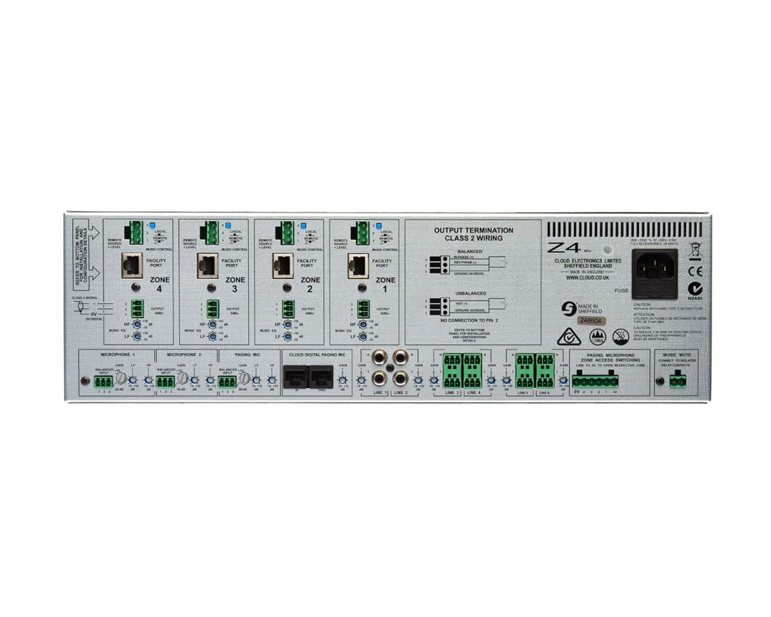 Cloud Z4 MK4 4-Zone Mixer
