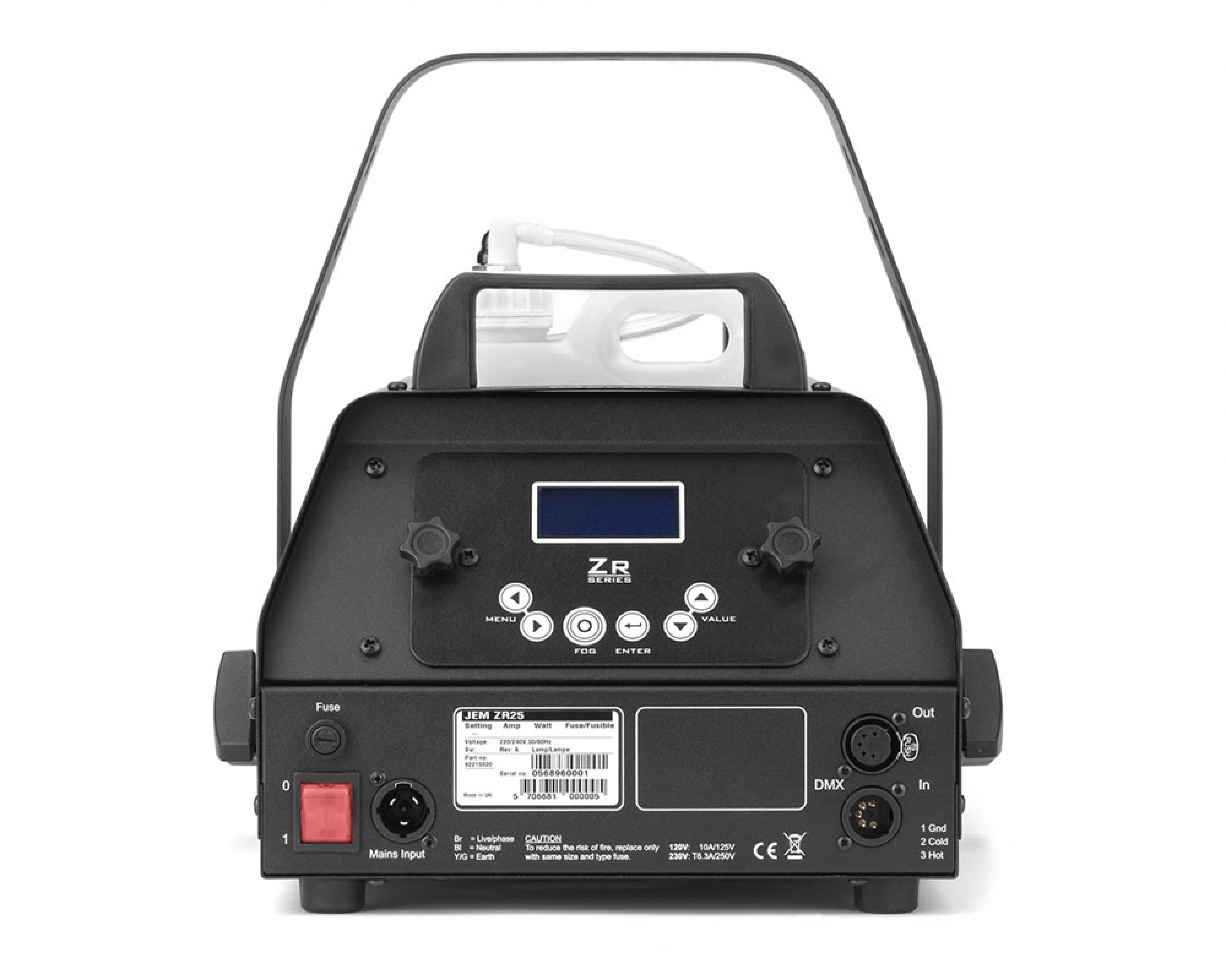 JEM ZR25 Hi-Mass DMX Smoke Machine