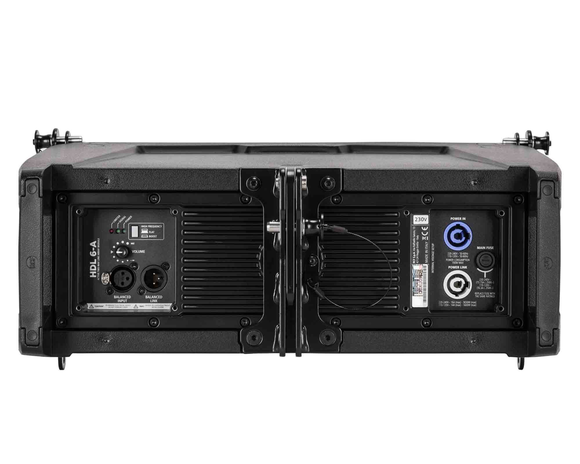 RCF HDL6A 2x6"  Active Line Array Module