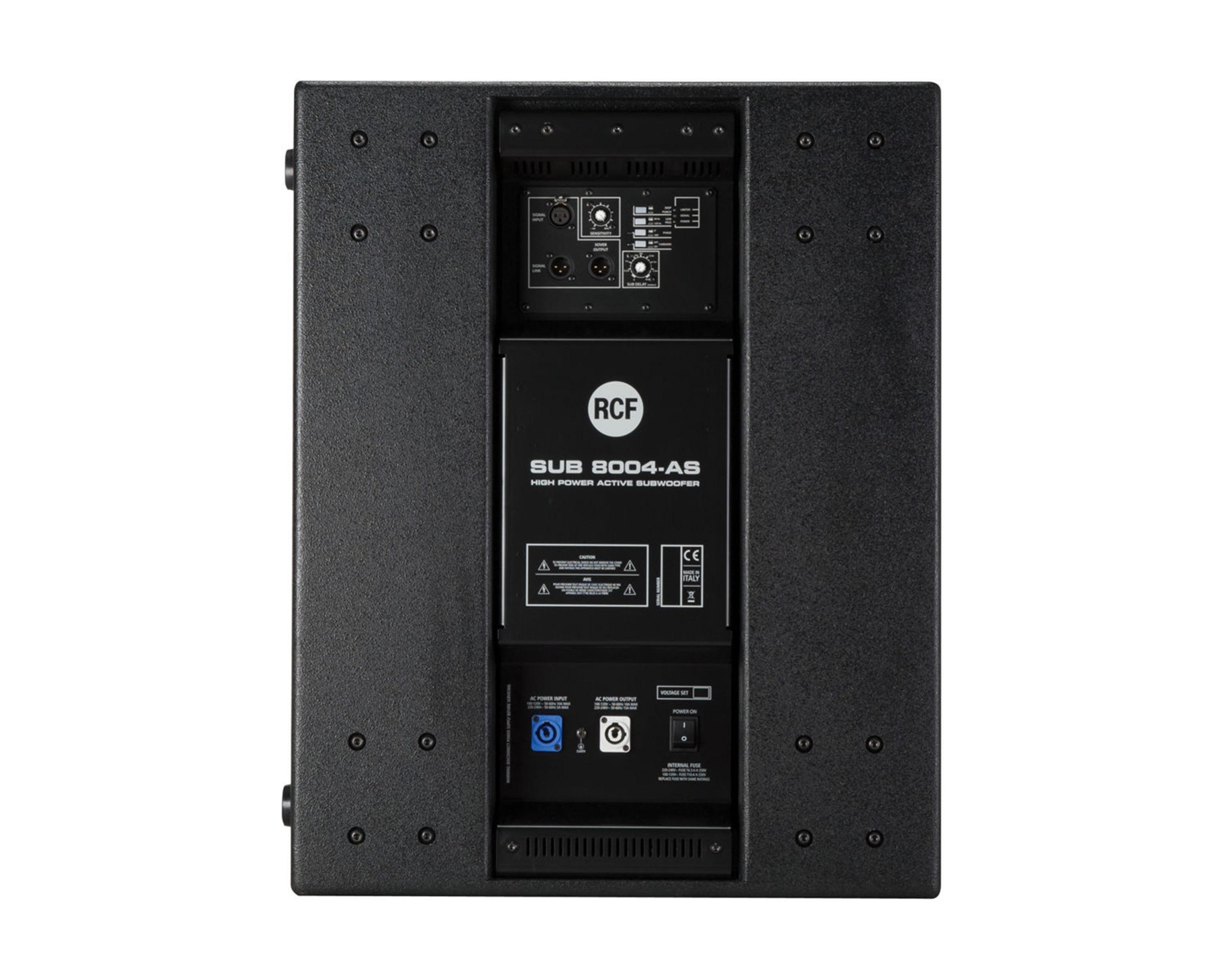 RCF SUB 8004-AS 1x18" Active Subwoofer 