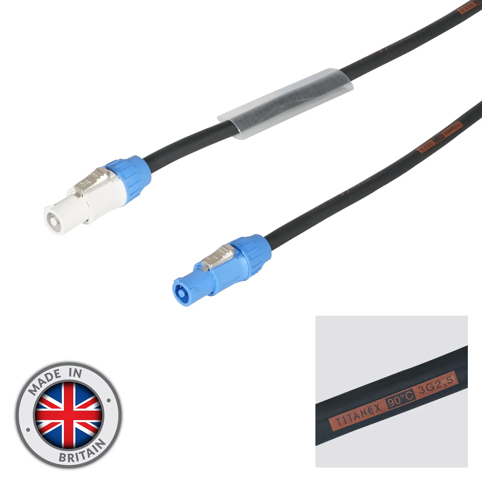 Powercon™ Compatible Power Lead