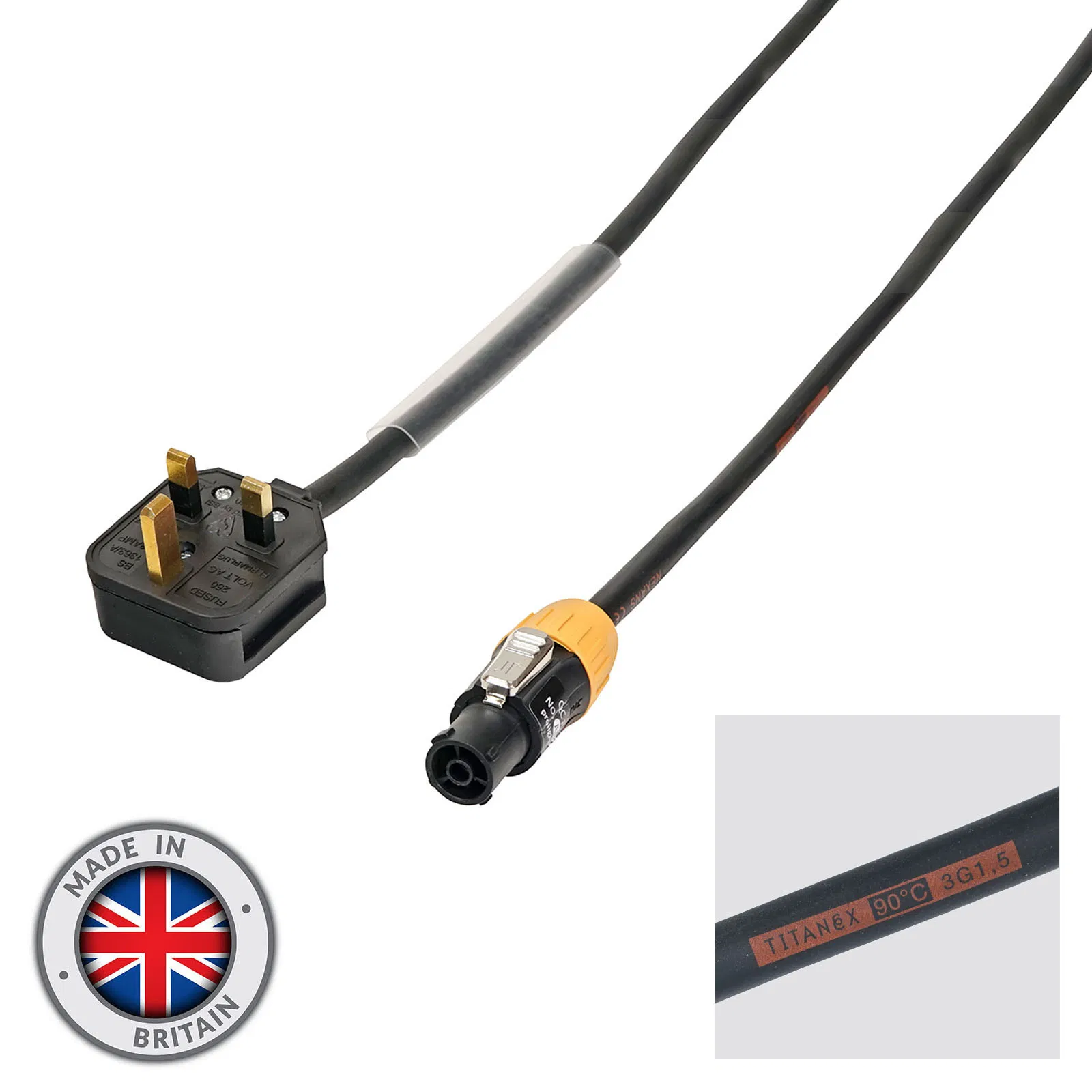 13A to PowerTwist TR1 IP65 – 1.5mm H07RN-F