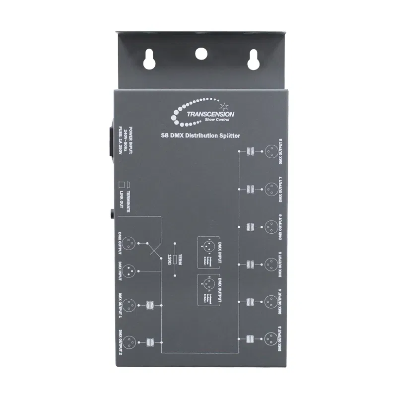 S8 DMX Distribution Splitter