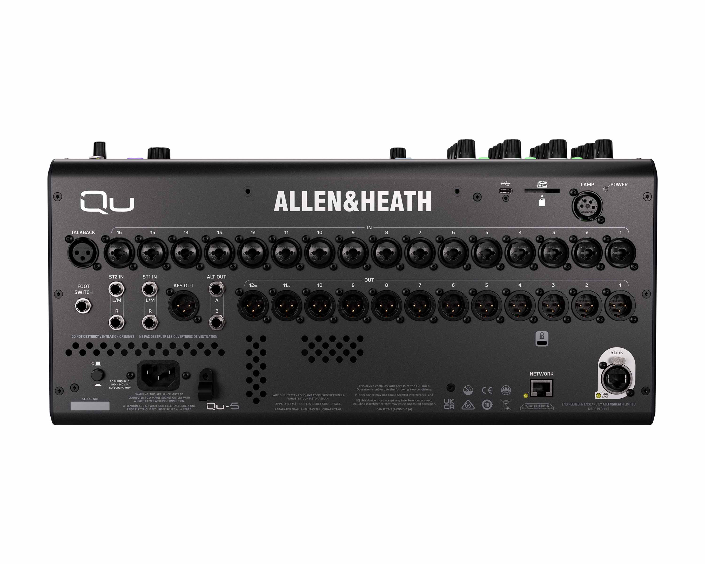 Allen & Heath QU-5 Digital Mixer
