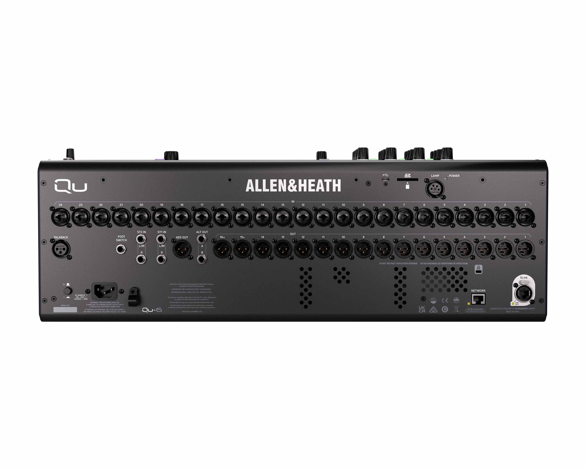 Allen & Heath QU-6 Digital Mixer