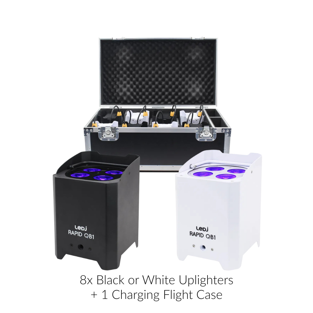 x8 Rapid QB1 HEX Wireless Pars with Charging Case