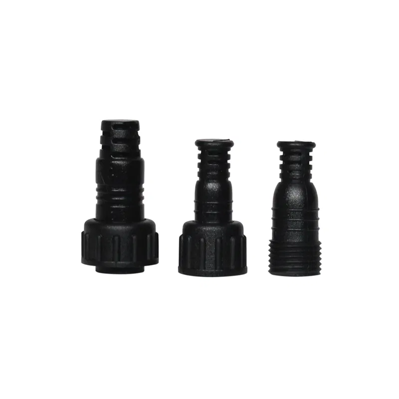 Hydralock End Cap Set (Power Out, DMX IN and OUT)