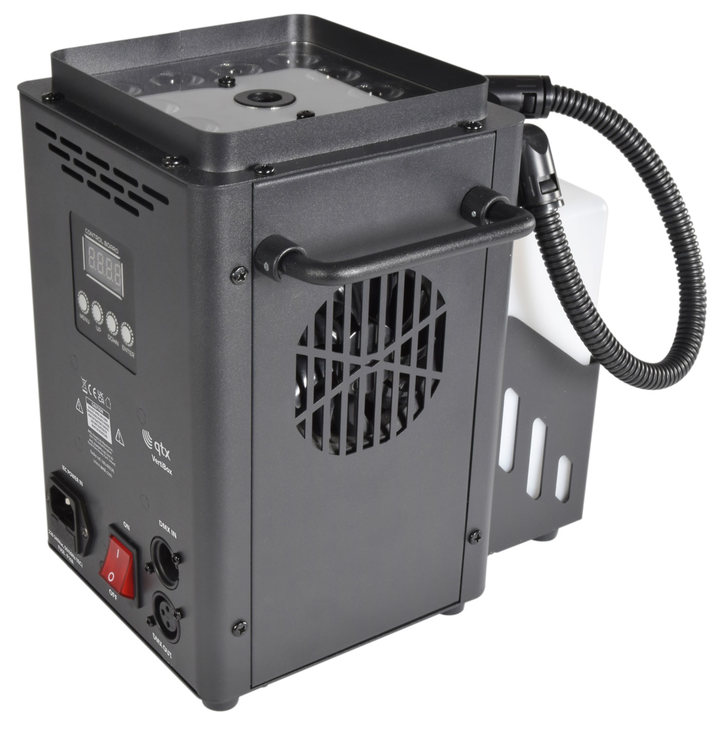QTX VertiBox Vertical LED Fog Machine