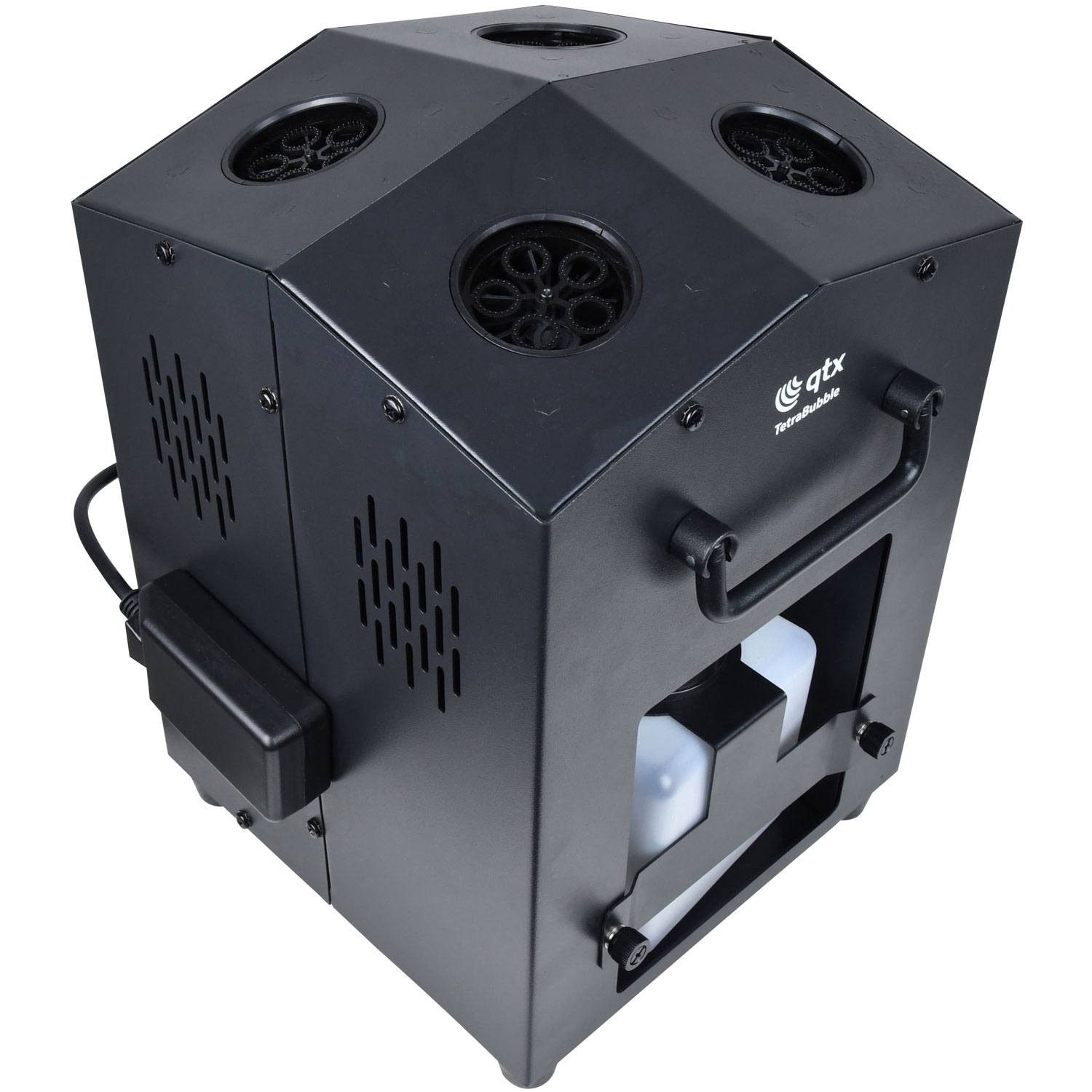 QTX Tetra Bubble 4-Wheel Bubble Machine