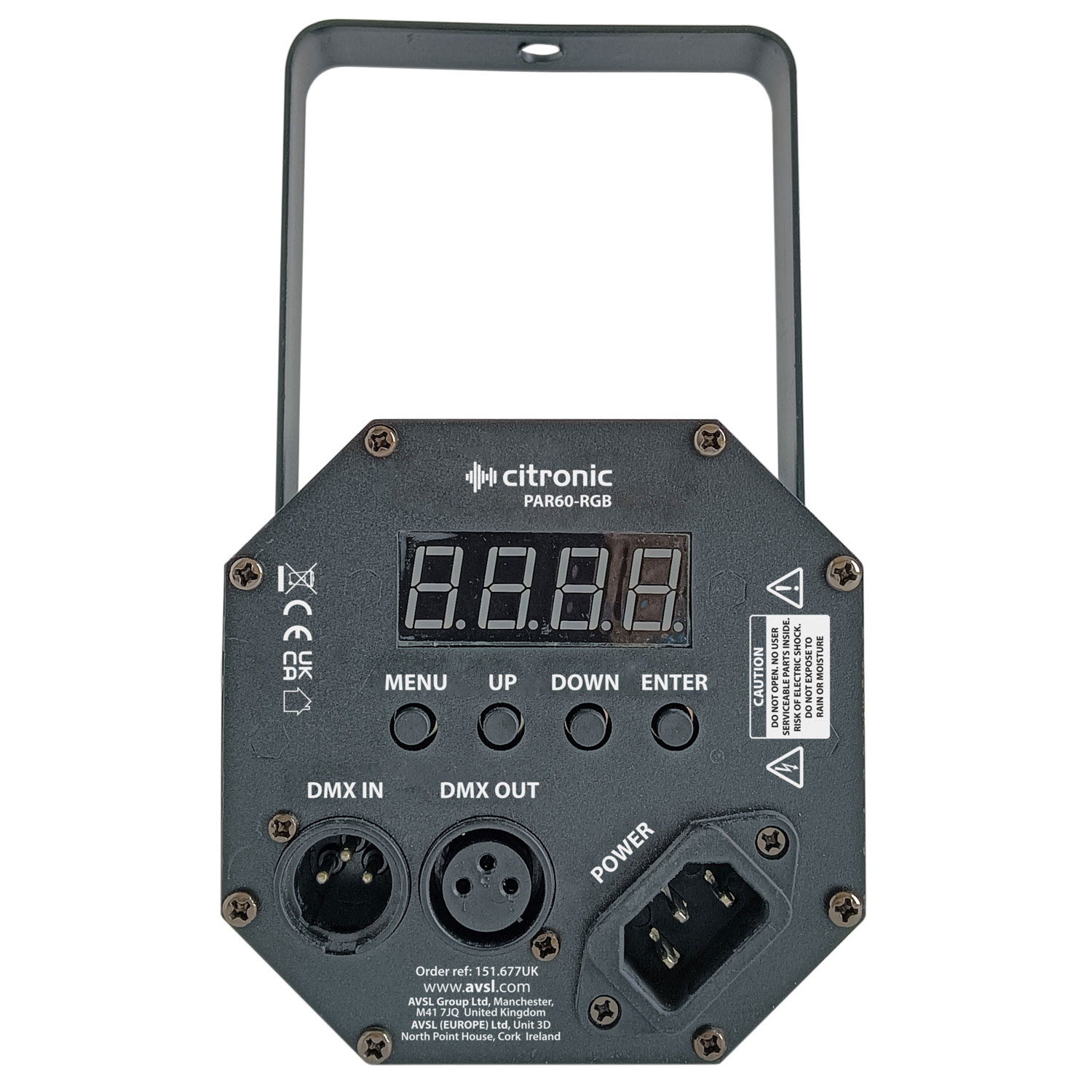 Citronic PAR60-RGB Mini Profile Spotlight