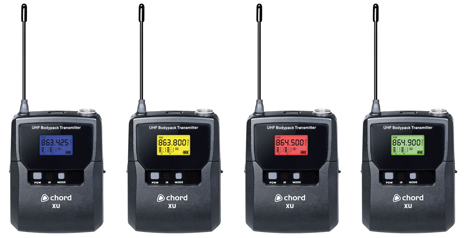 Chord XU4 Lavalier/Headset Wireless Microphone System