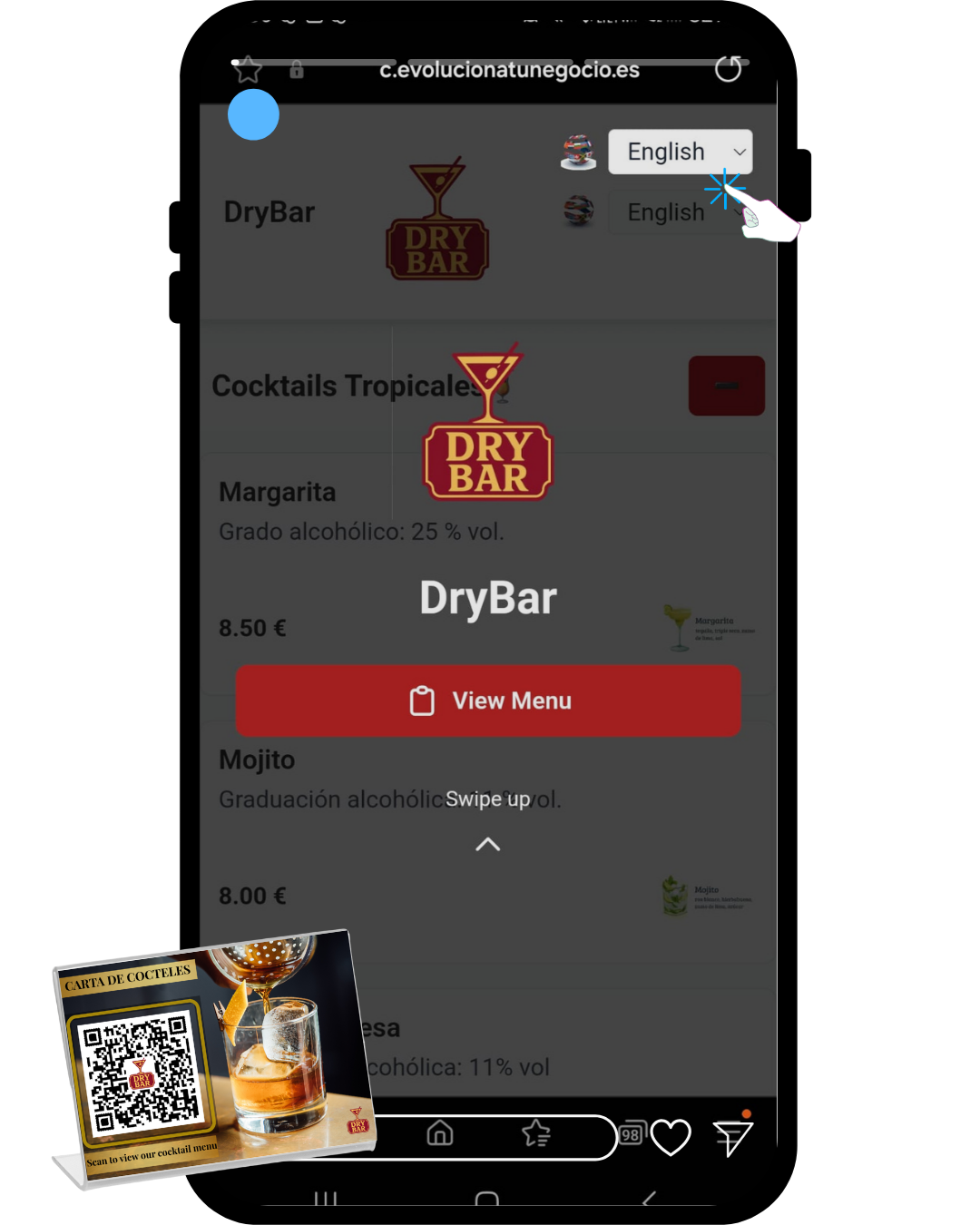Menu QR Digital (Bar o Restaurante)