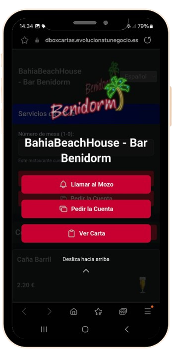 Menu QR Digital (Bar o Restaurante)