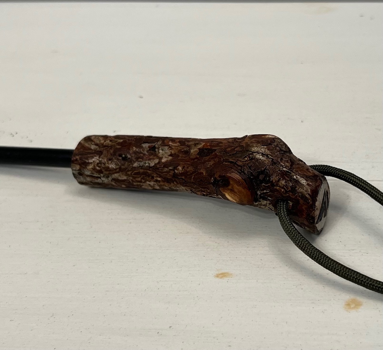 Alta Survival 3" Ferro Rod with (Small) Scrub Oak Handle 