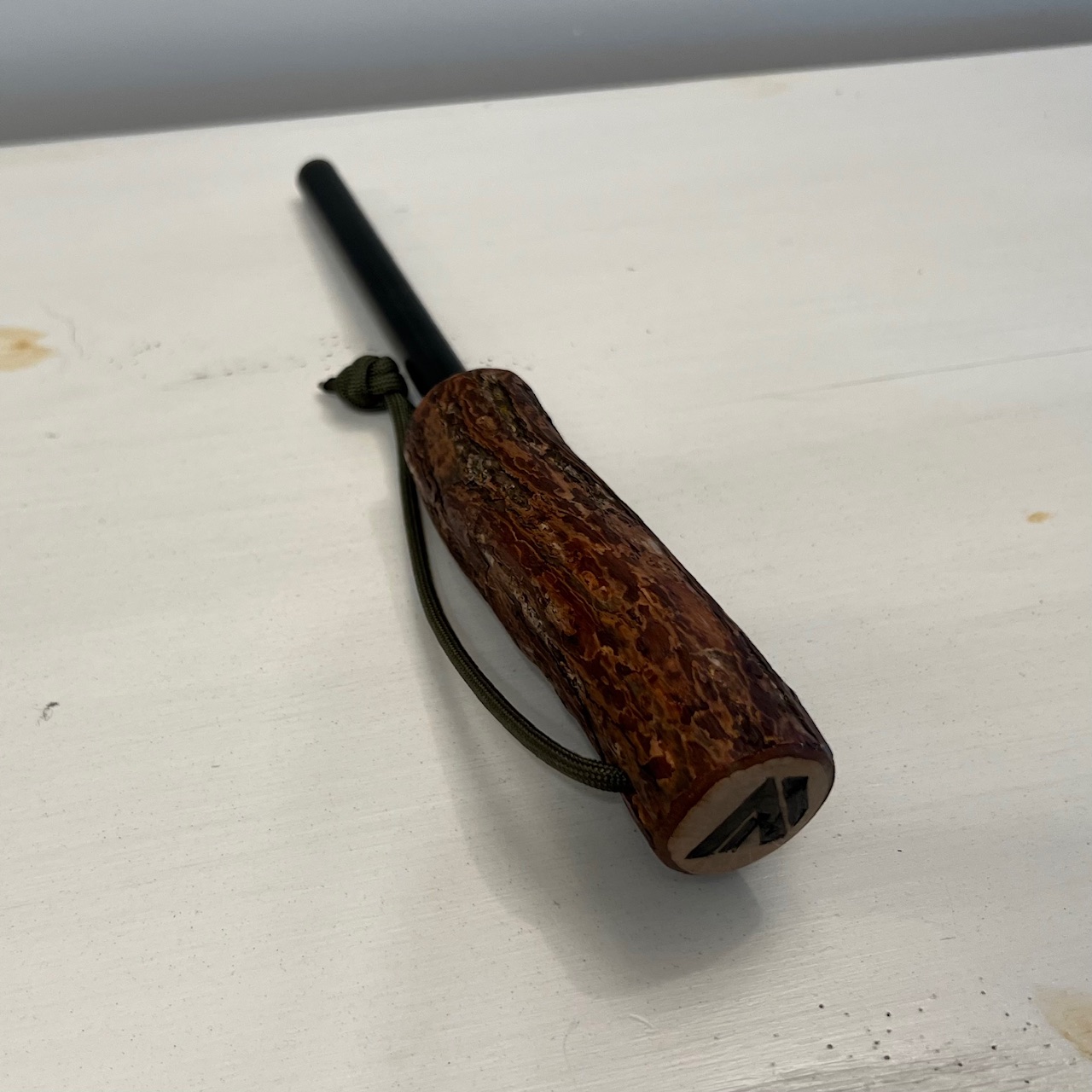 Alta Survival 6" Ferro Rod with (XL) Scrub Oak Handle 