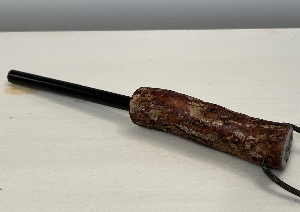 Alta Survival 6" Ferro Rod with (XL) Scrub Oak Handle