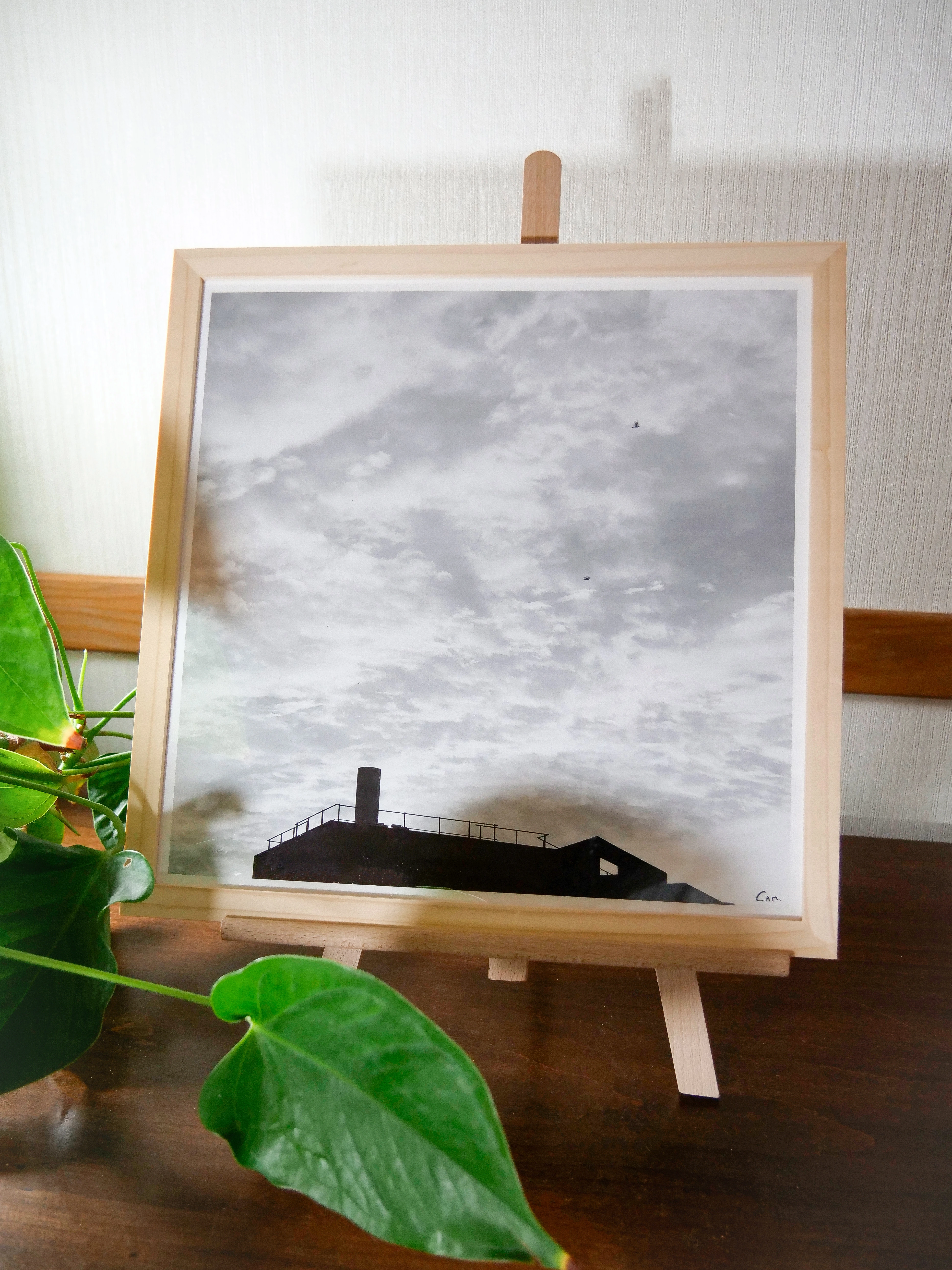 Cadre MER DE NUAGES