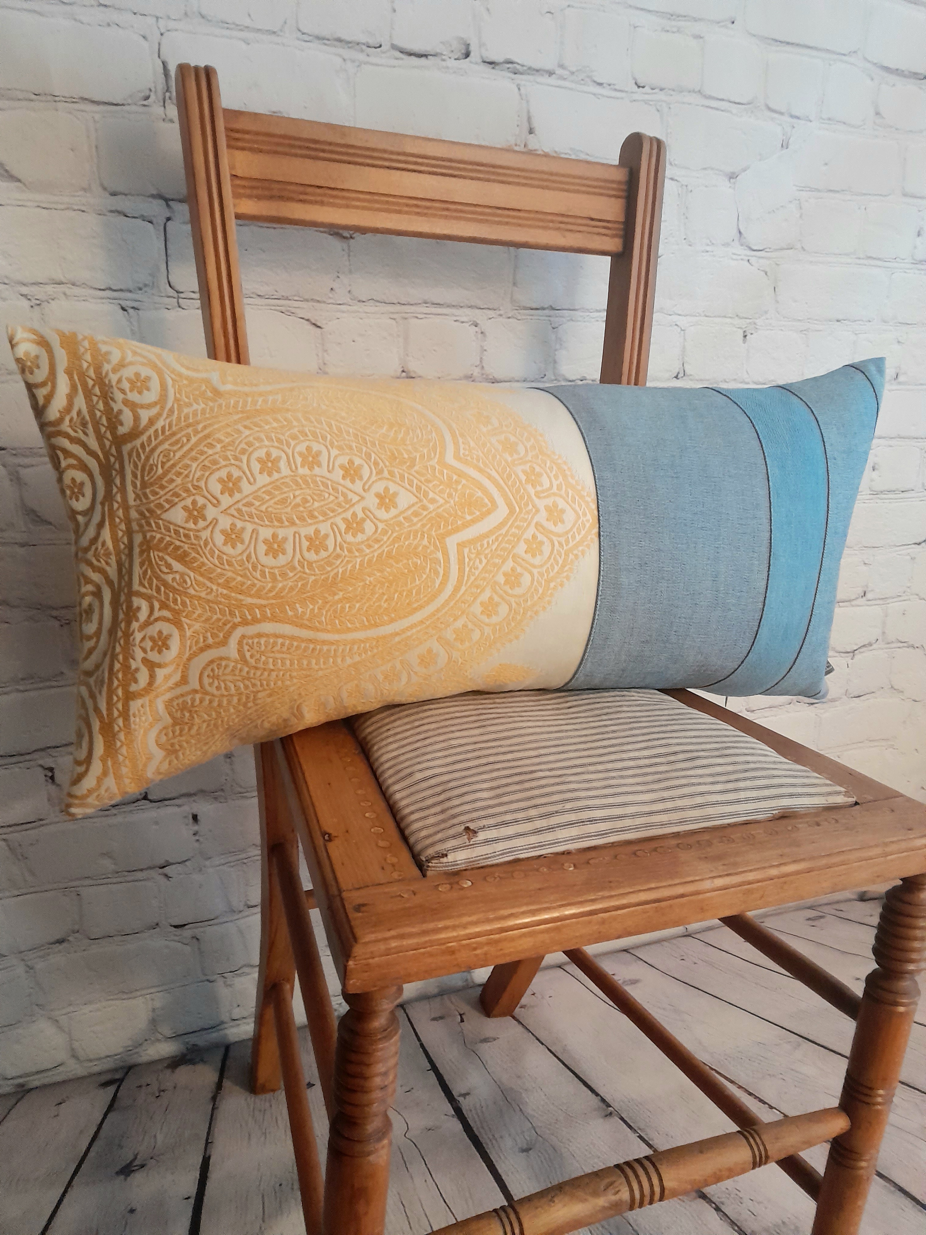 DENIM BOLSTER 