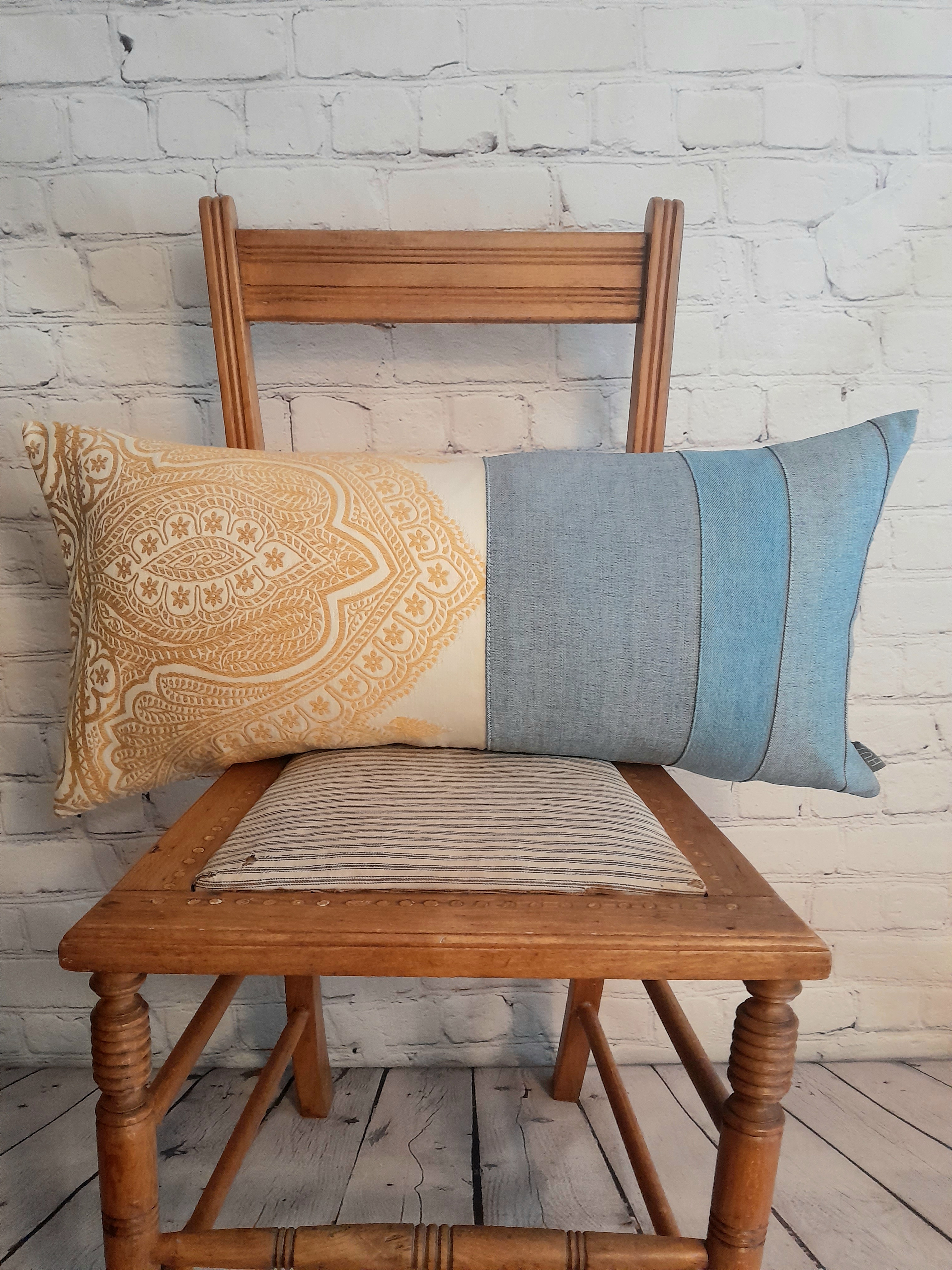 DENIM BOLSTER 