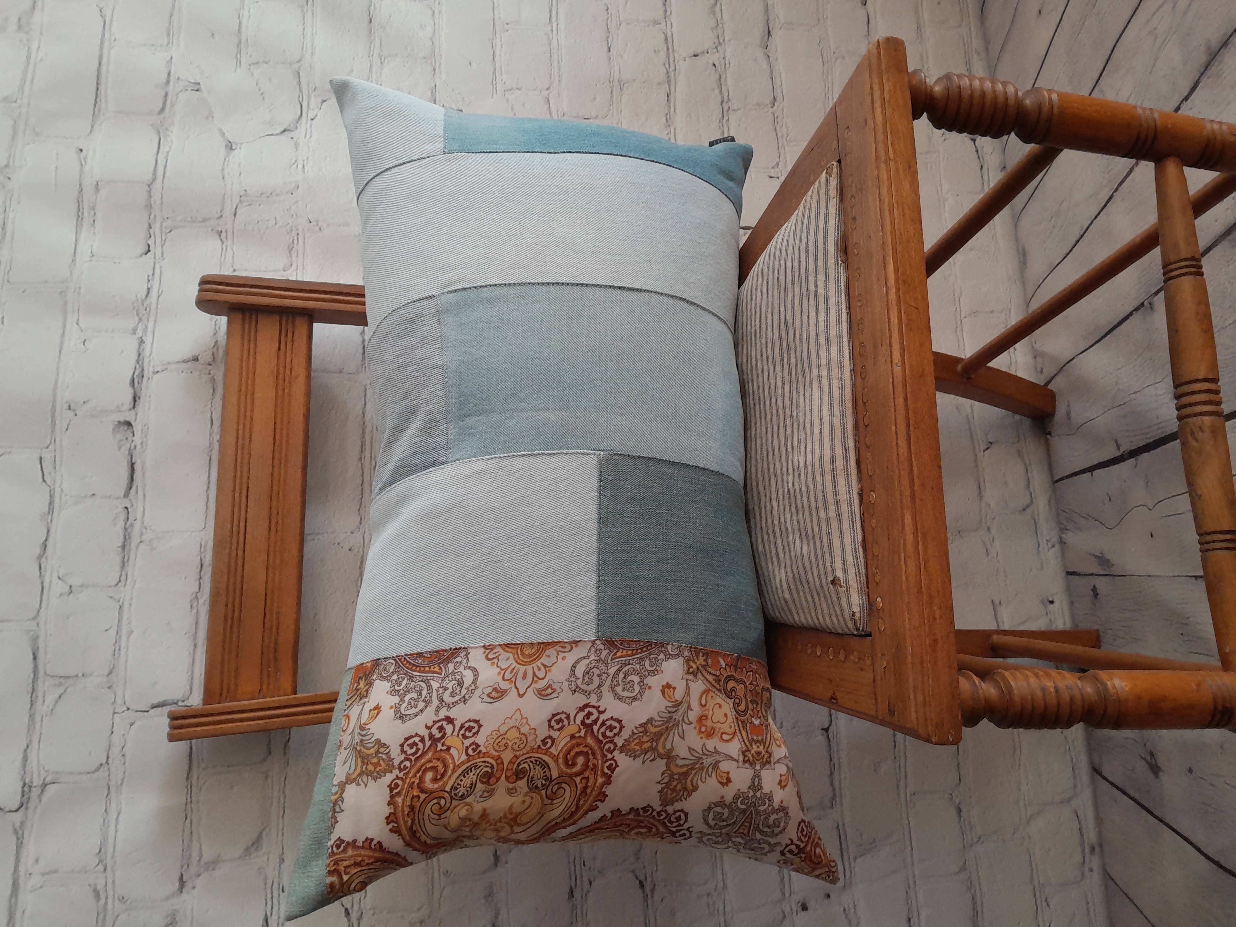 DENIM BOLSTER 