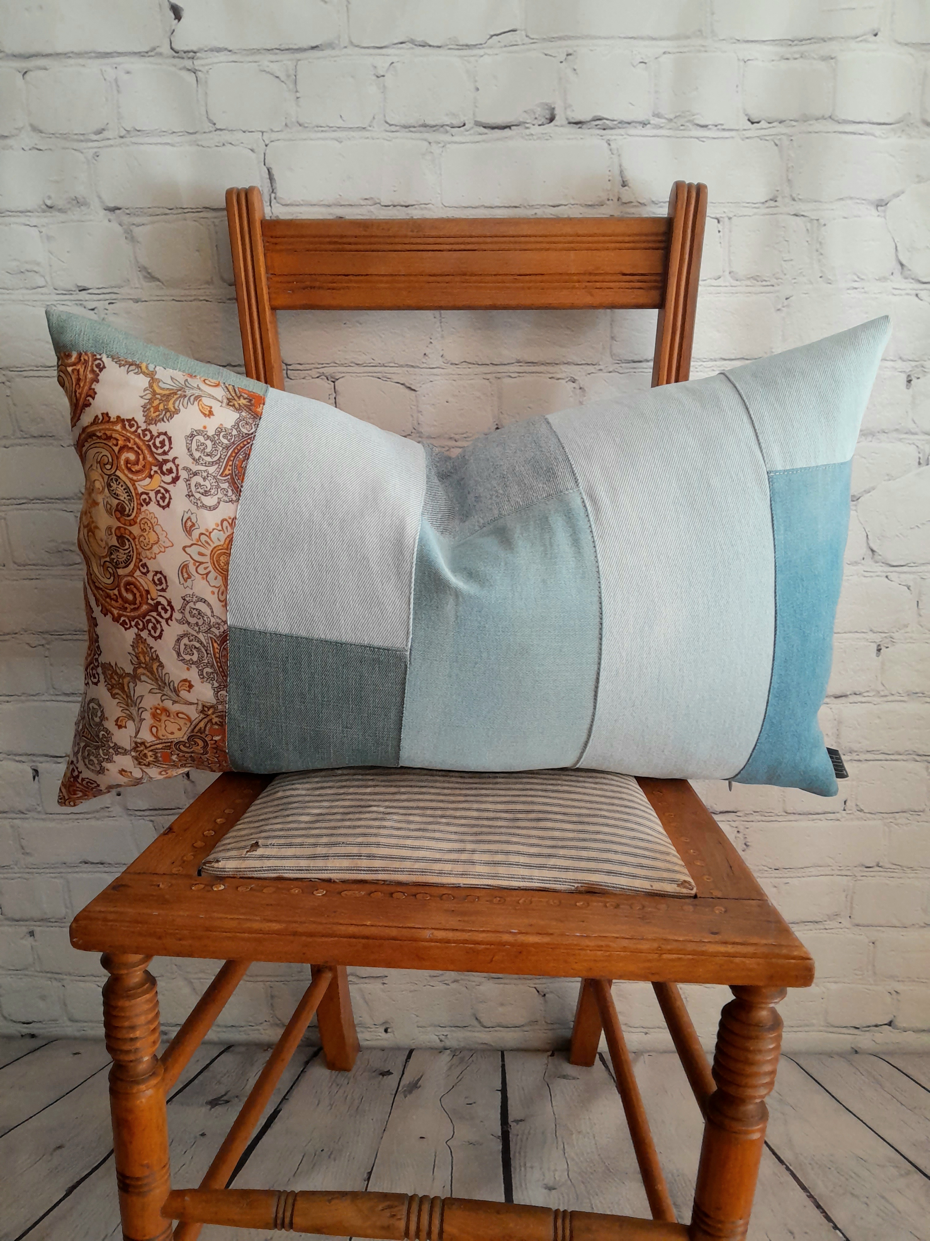 DENIM BOLSTER 