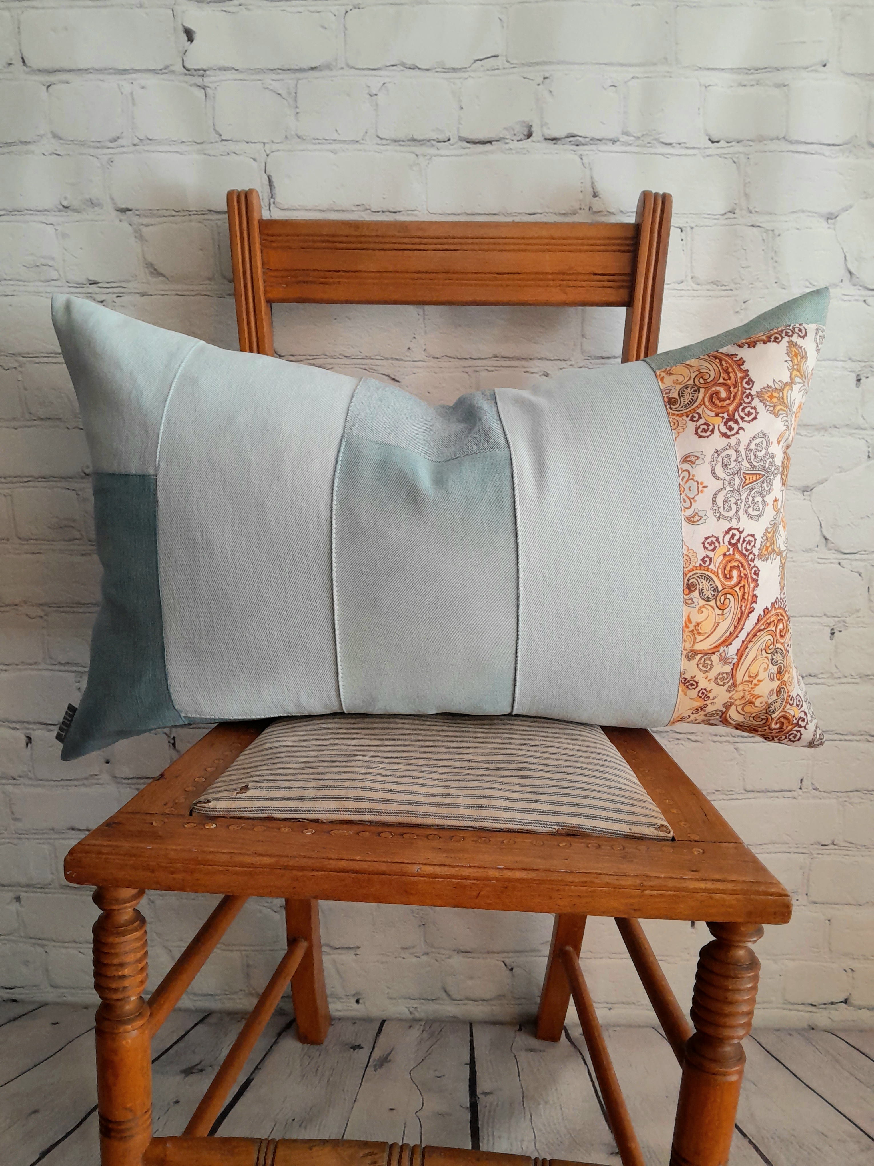 DENIM BOLSTER 