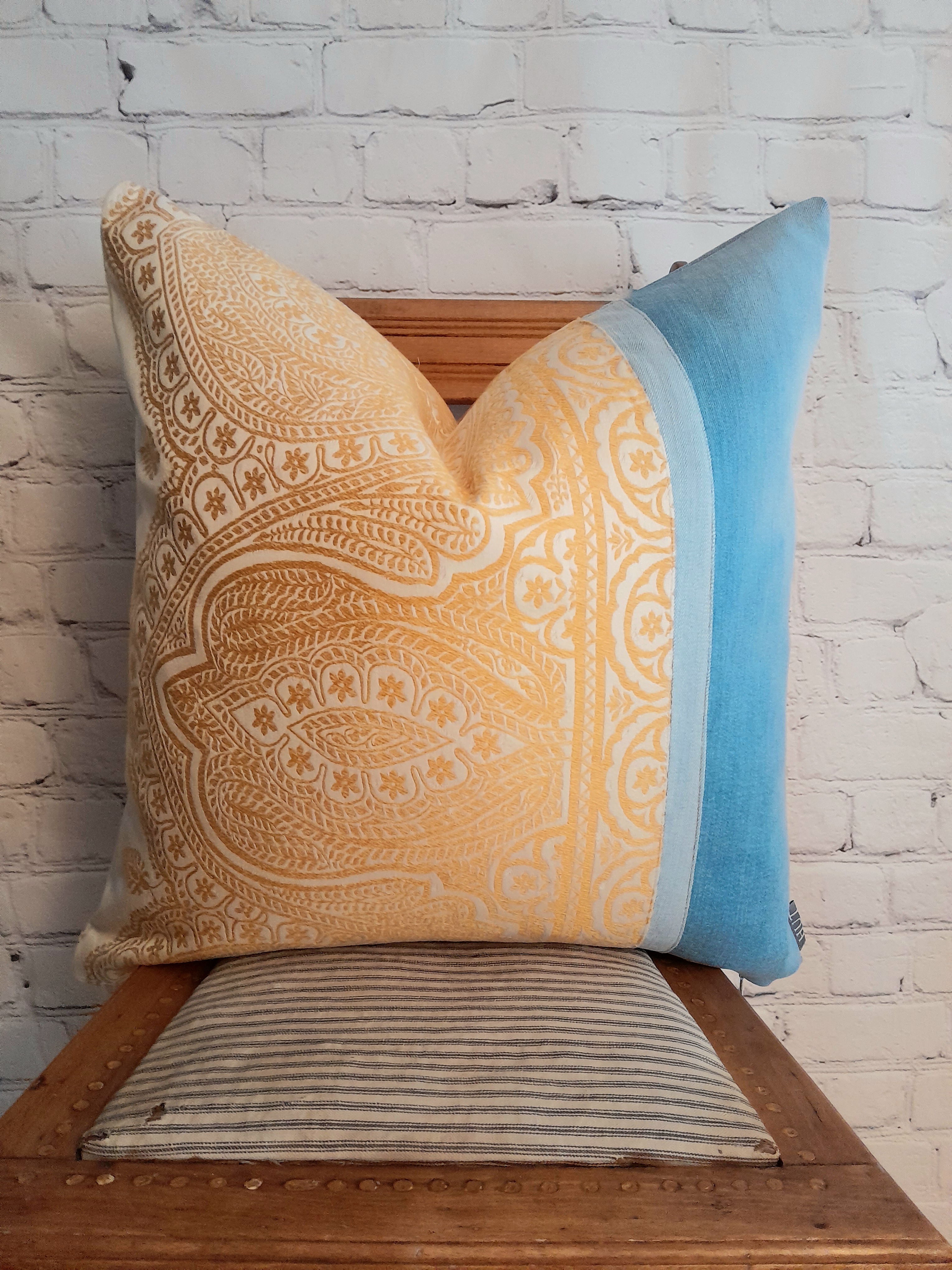 SALE - DENIM CUSHION