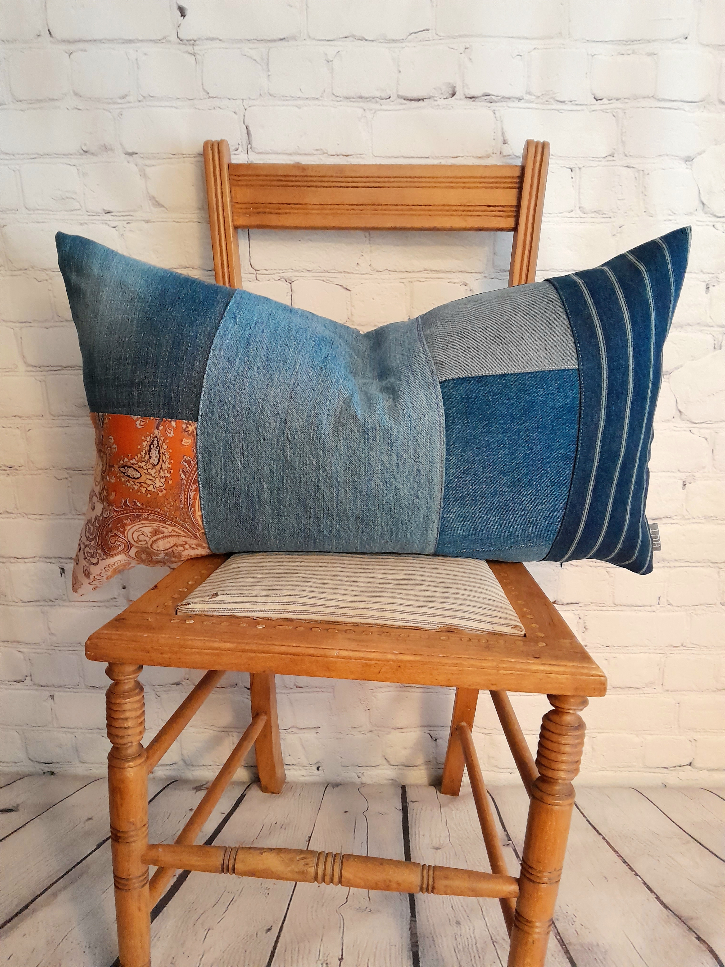 SALE - DENIM BOLSTER 
