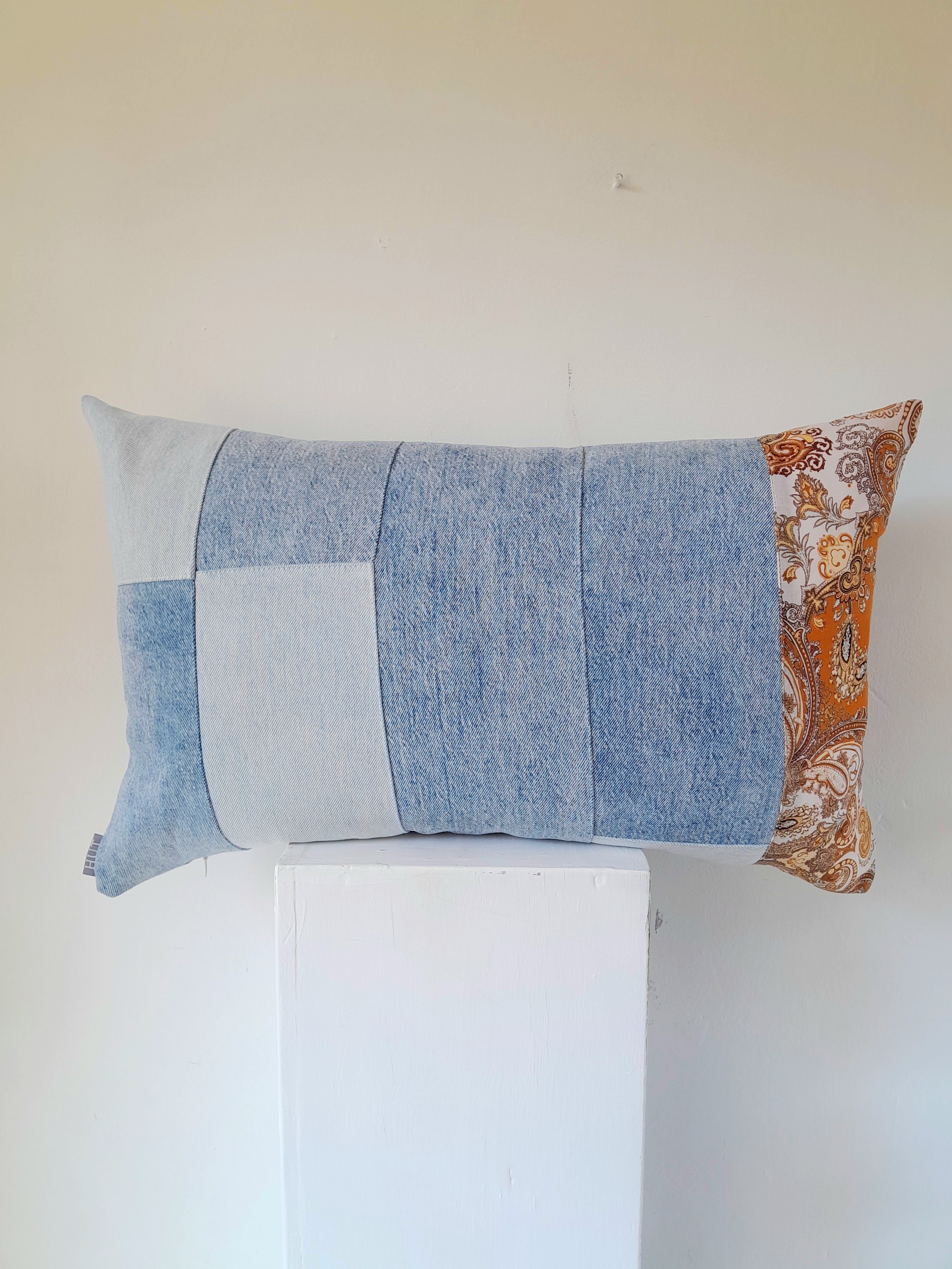 DENIM BOLSTER 