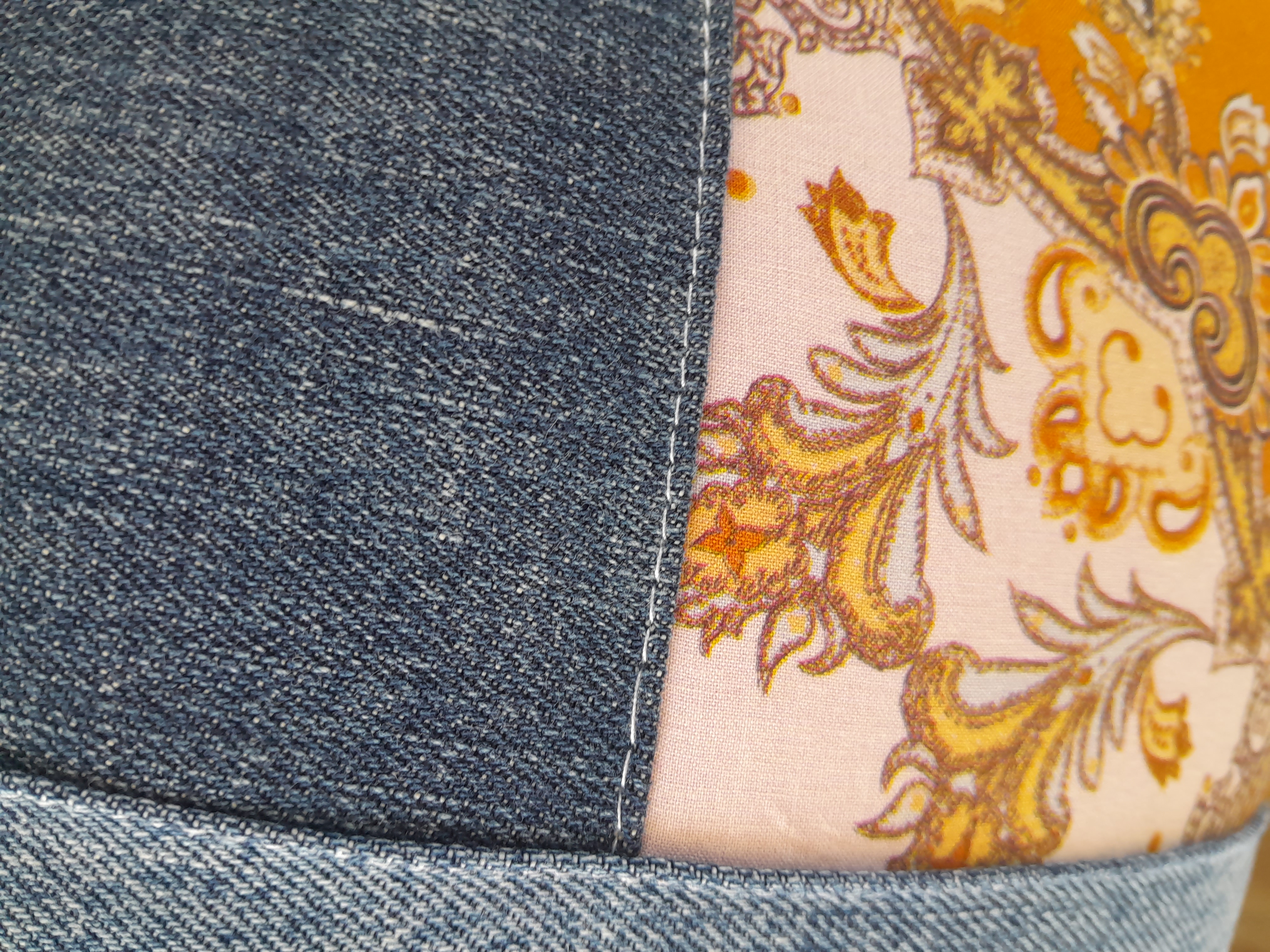 SALE - DENIM BOLSTER 
