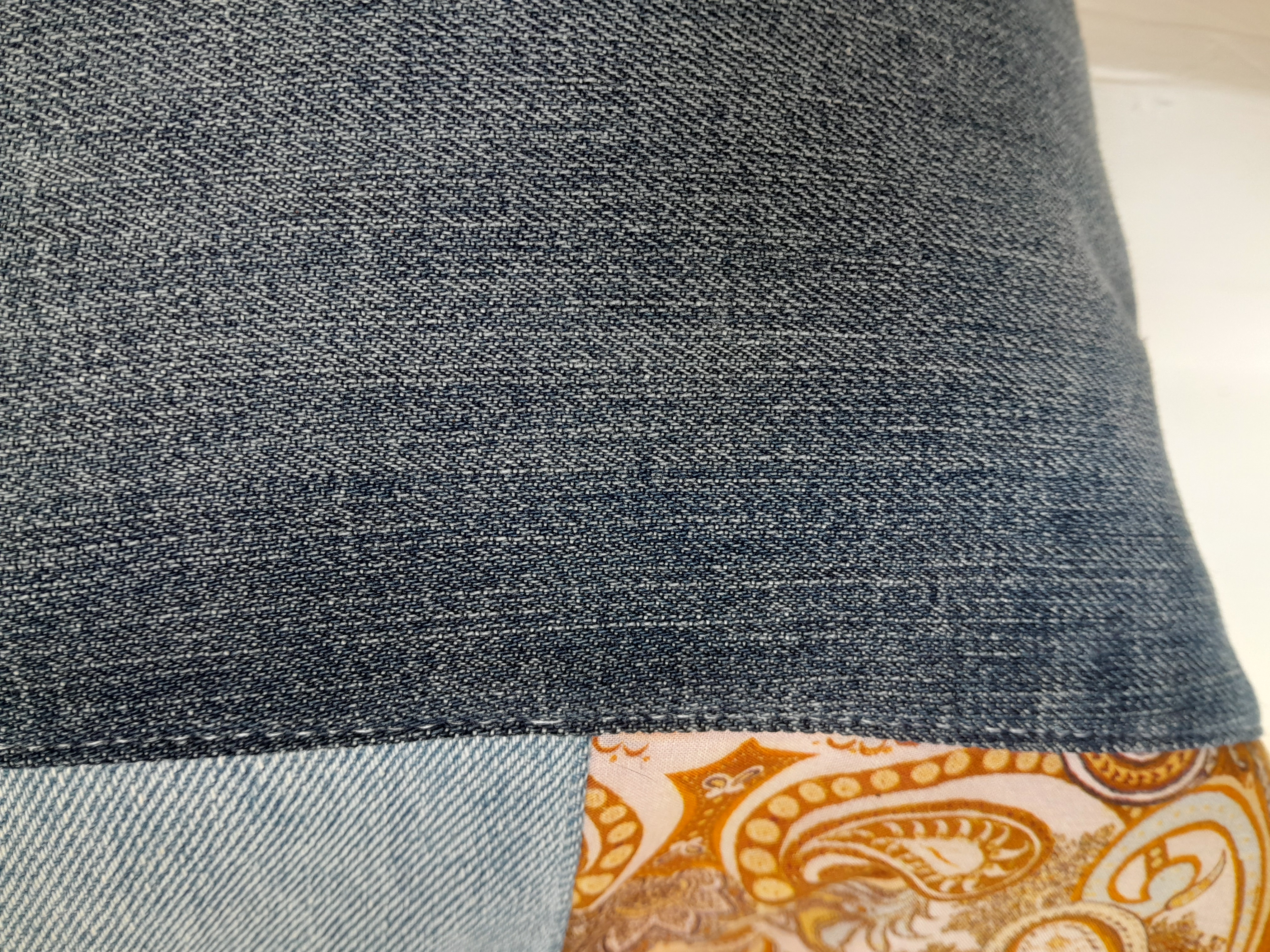 SALE - DENIM BOLSTER 