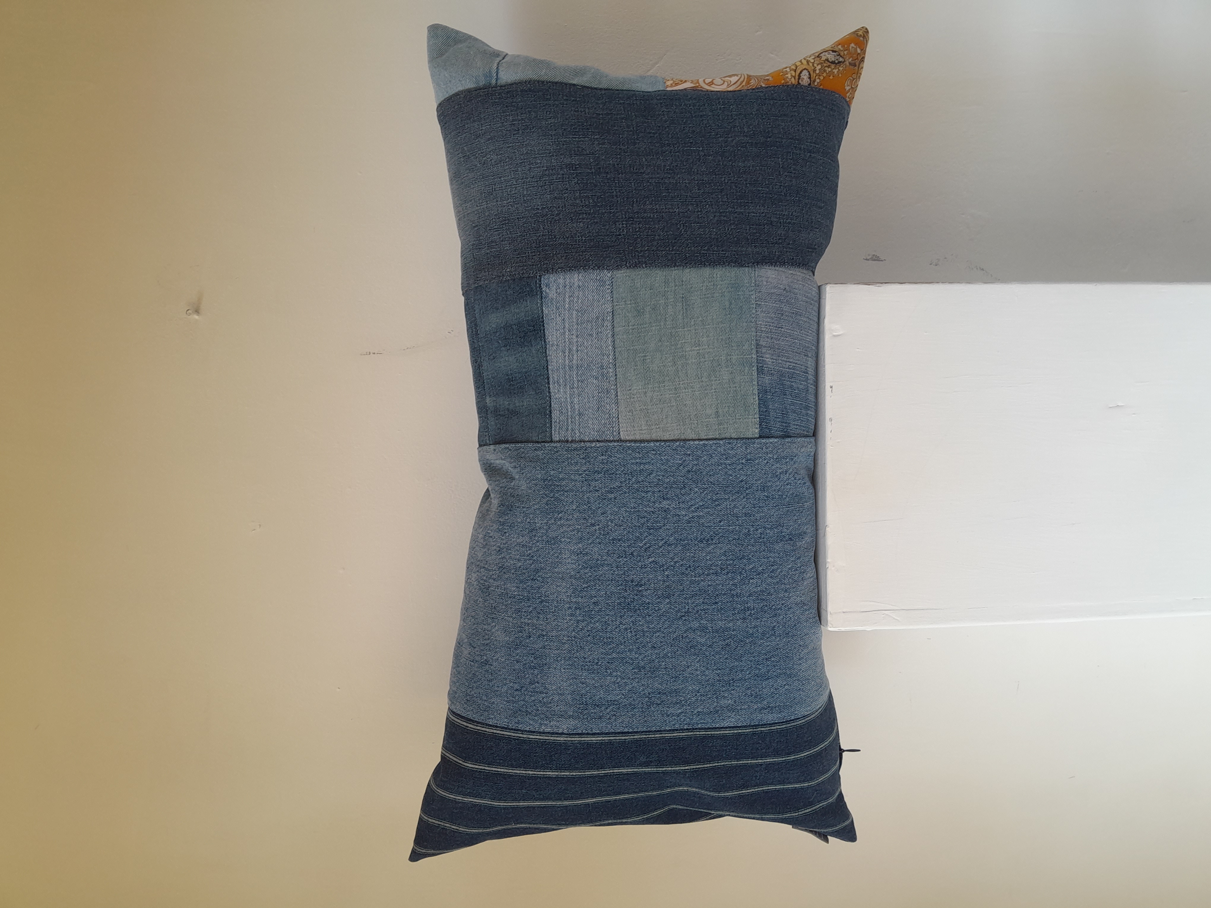SALE - DENIM BOLSTER 