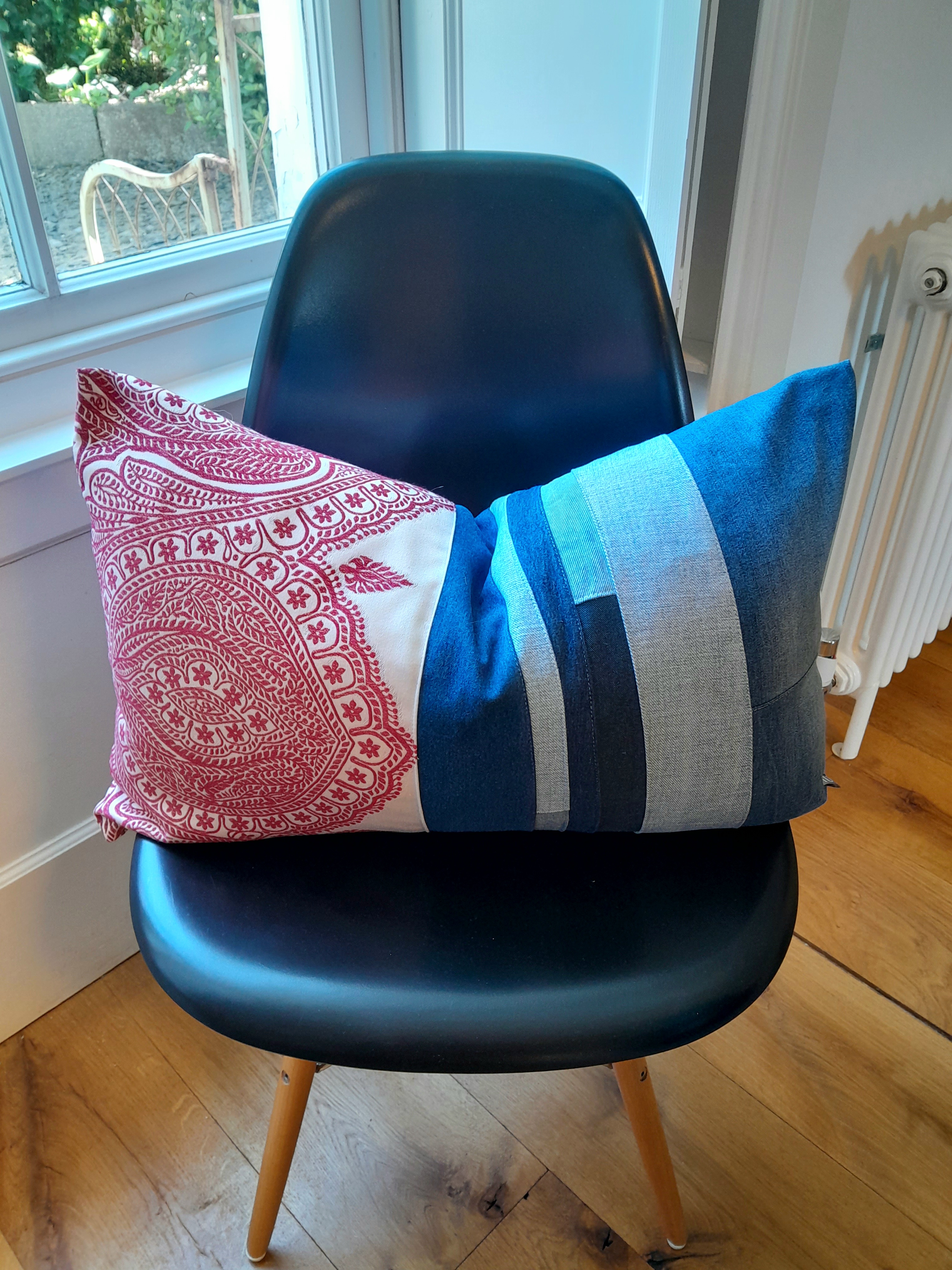 SALE - DENIM BOLSTER 