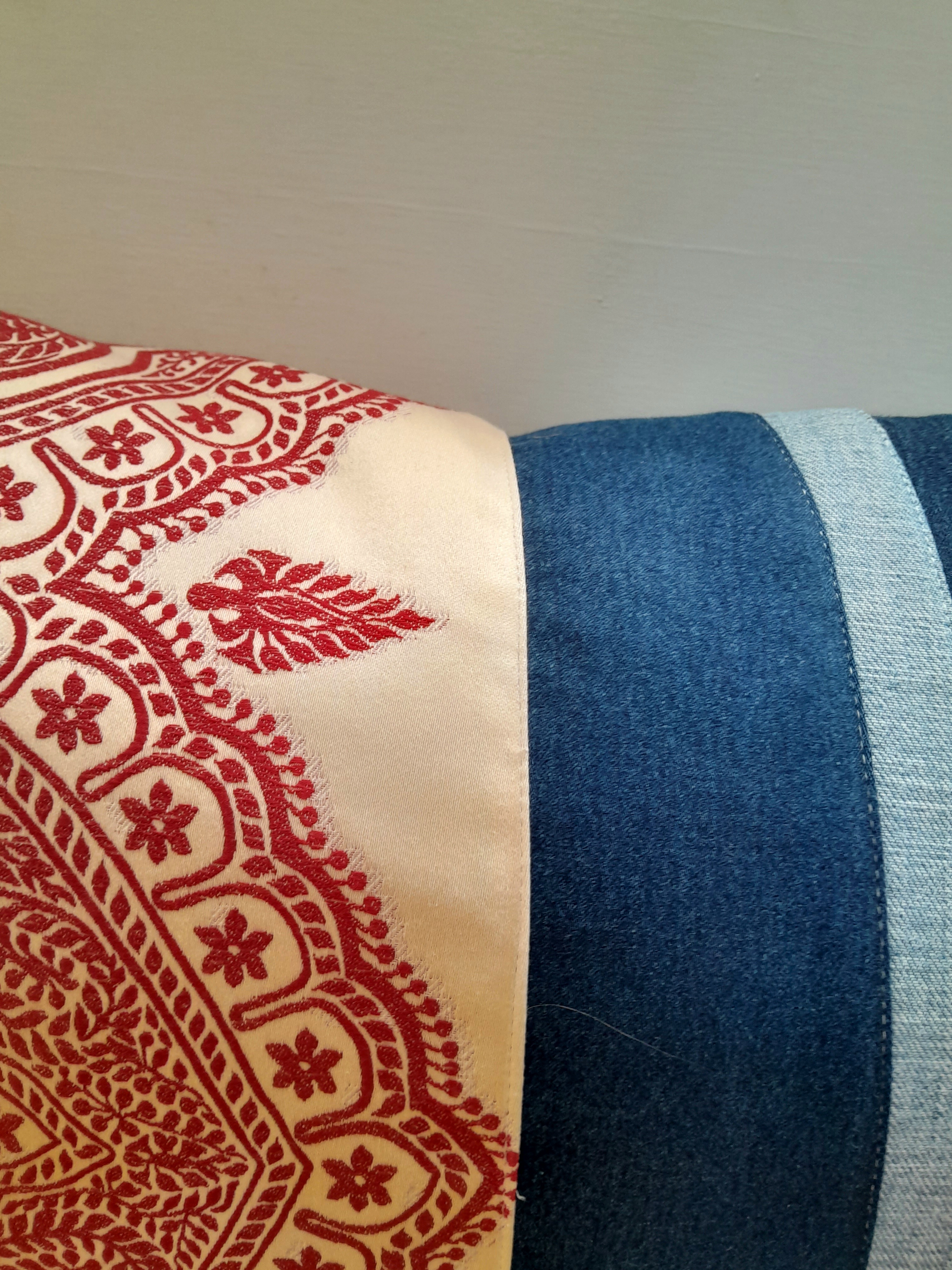 SALE - DENIM BOLSTER 