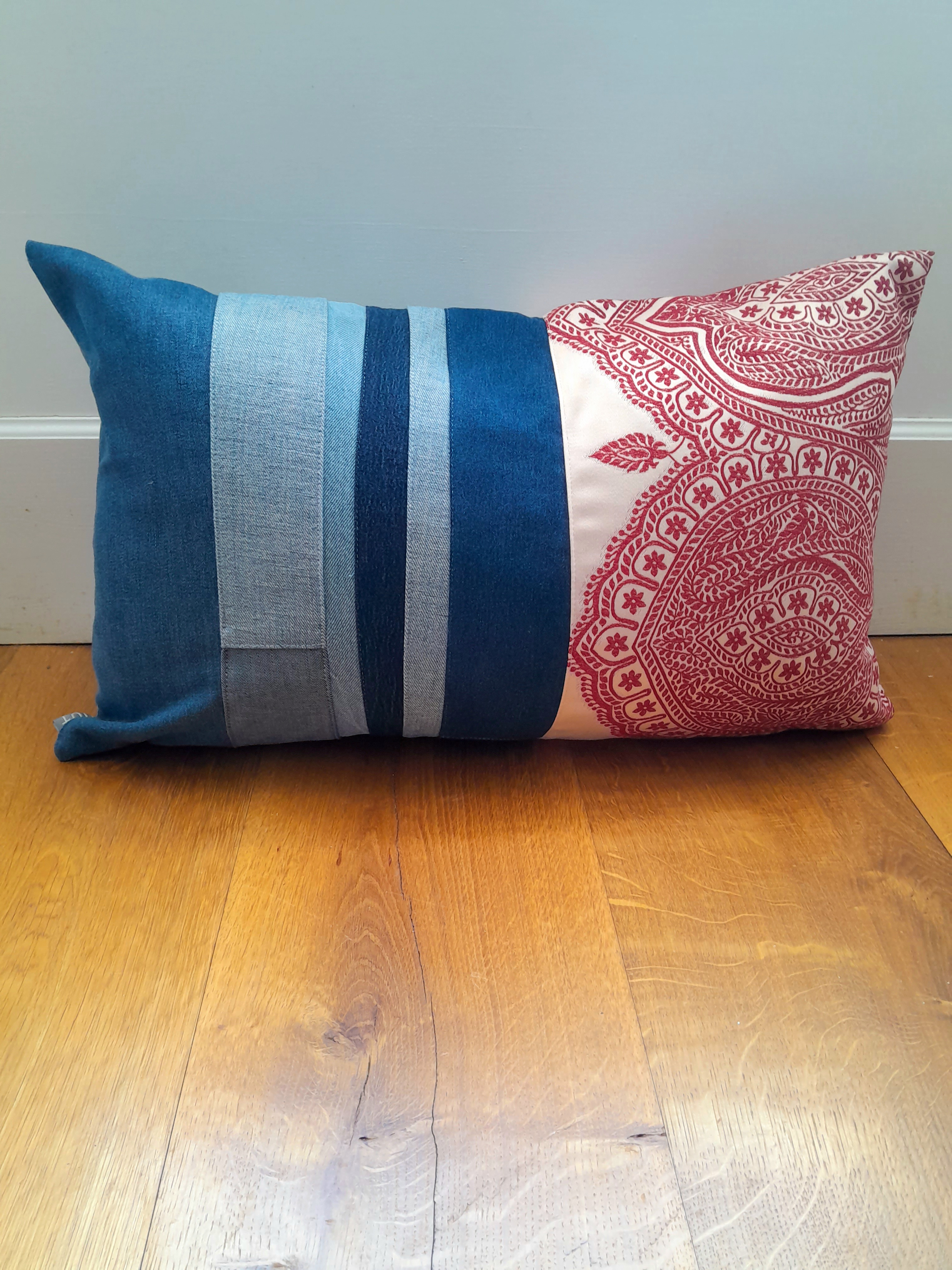 SALE - DENIM BOLSTER 