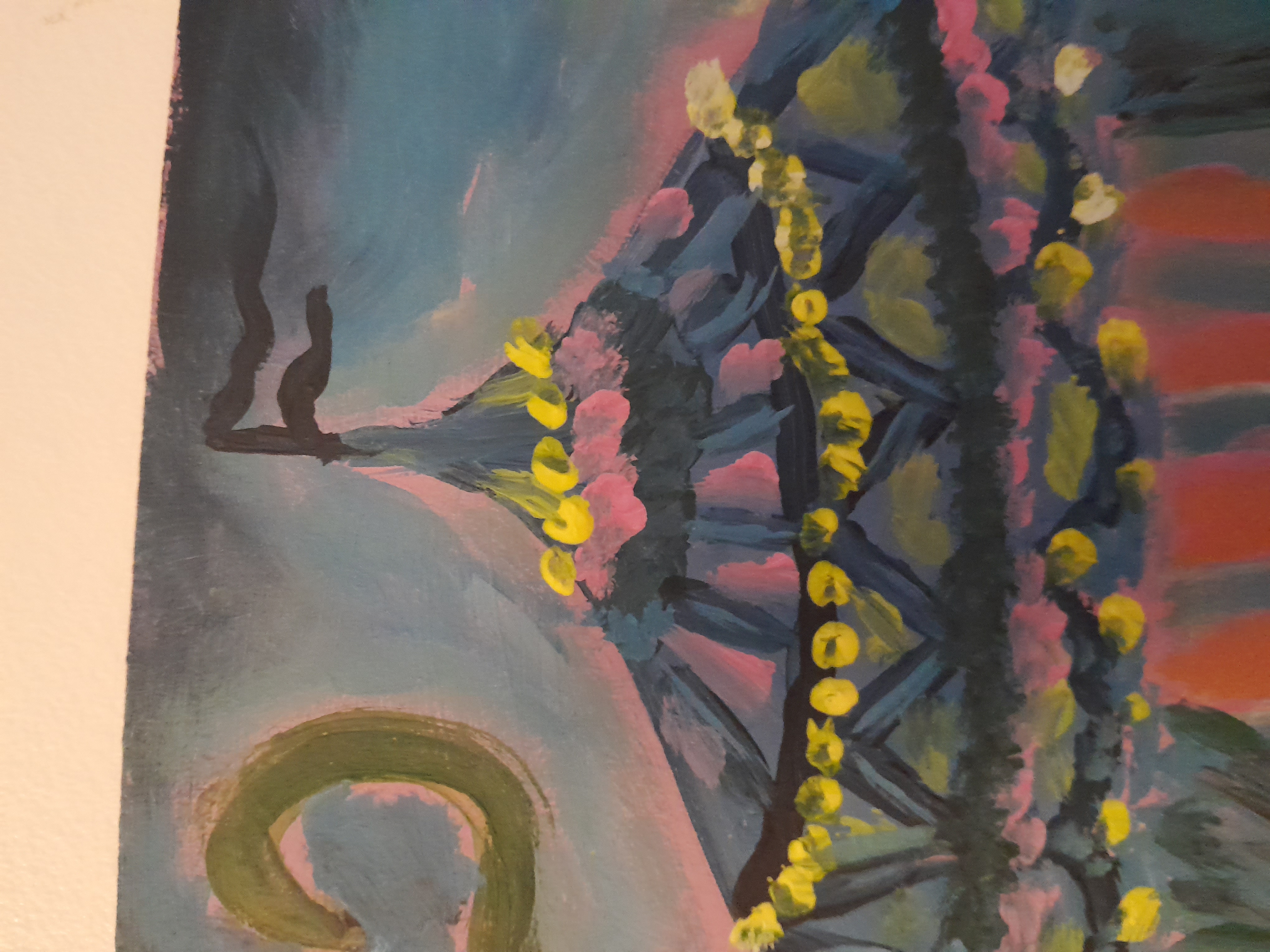 BLUE TENT Original art