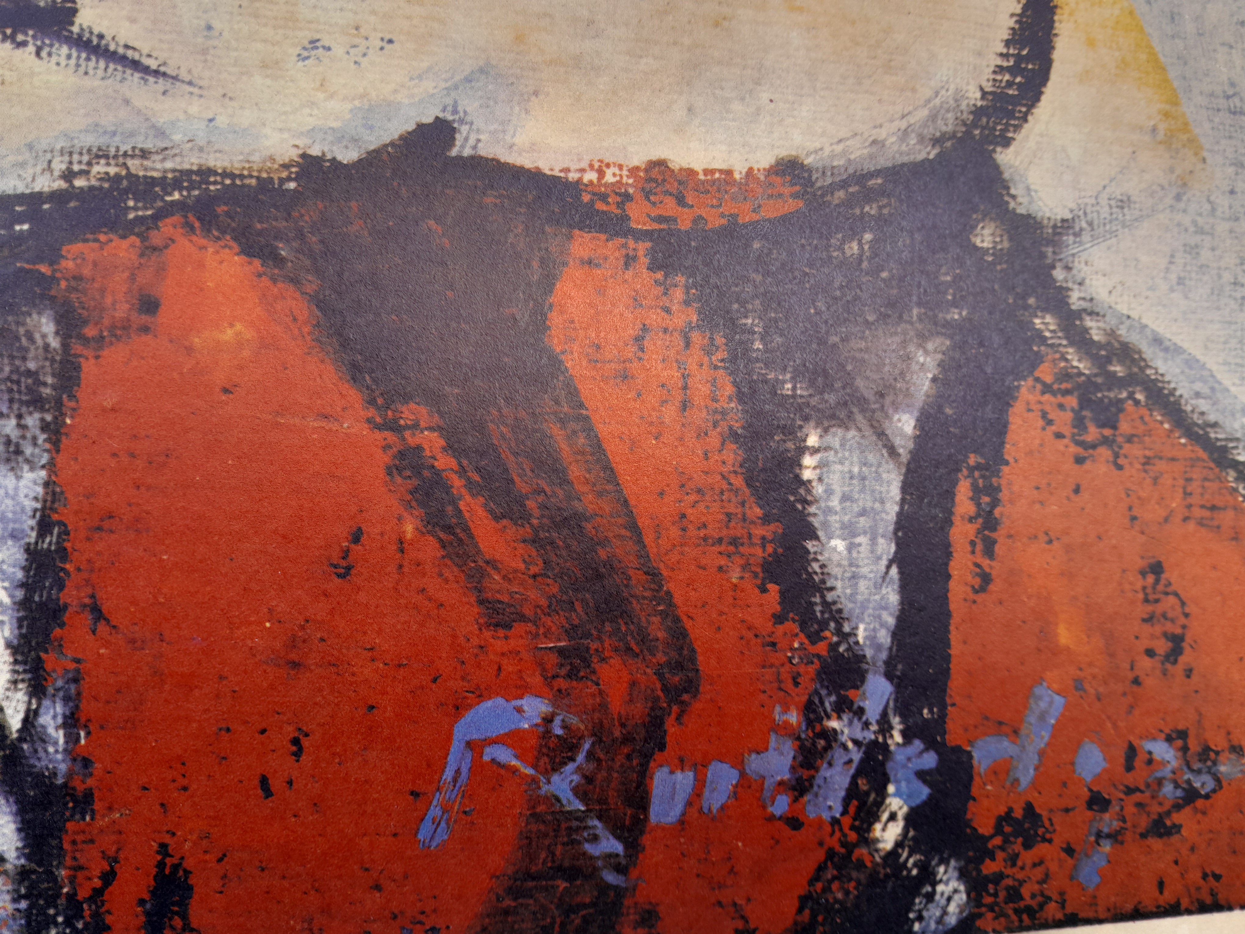 VINTAGE WILLIAM RUTLEDGE SUNDOWN ART PRINT 1966