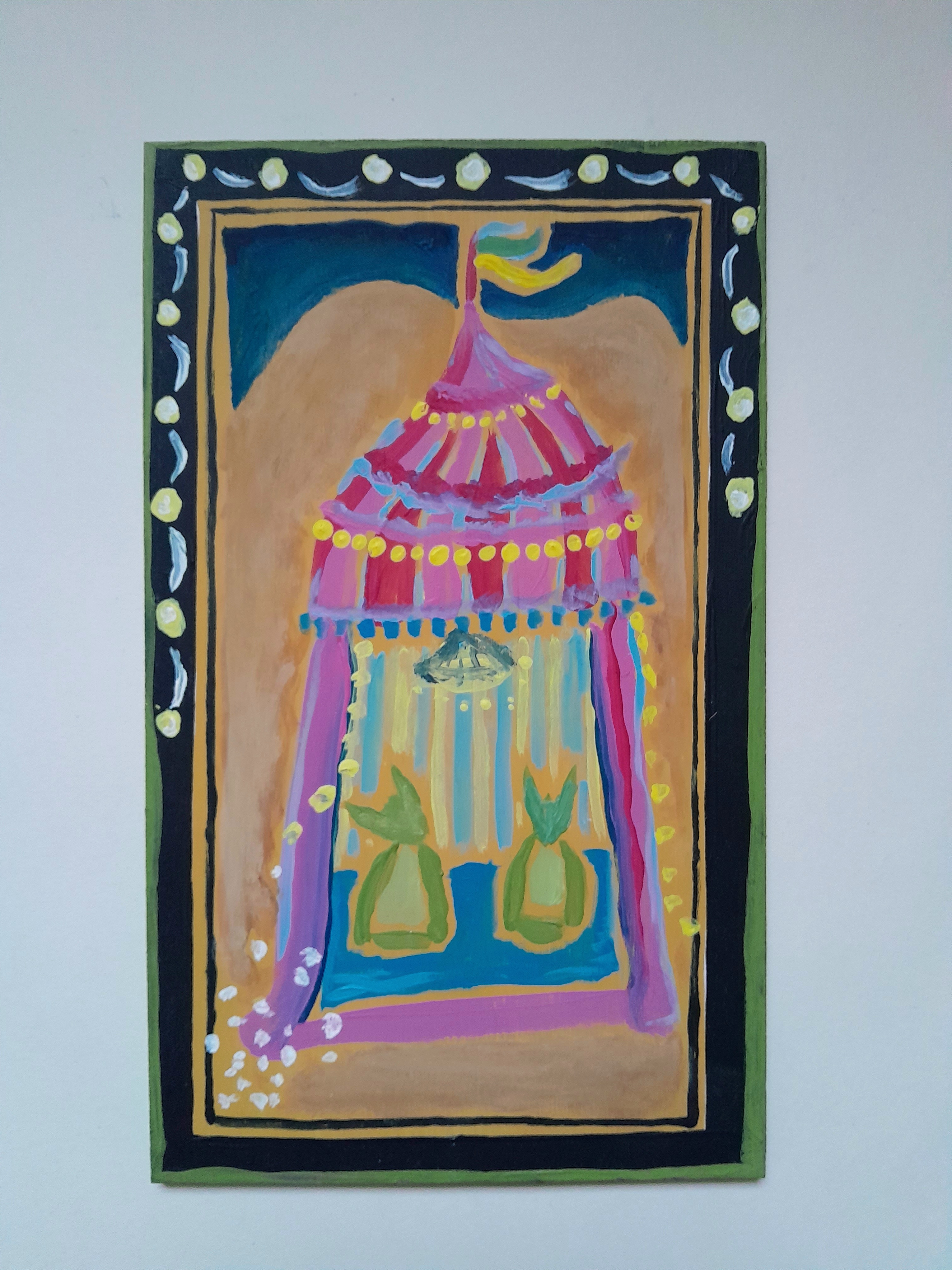 MY MONKEYS MY CIRCUS original art